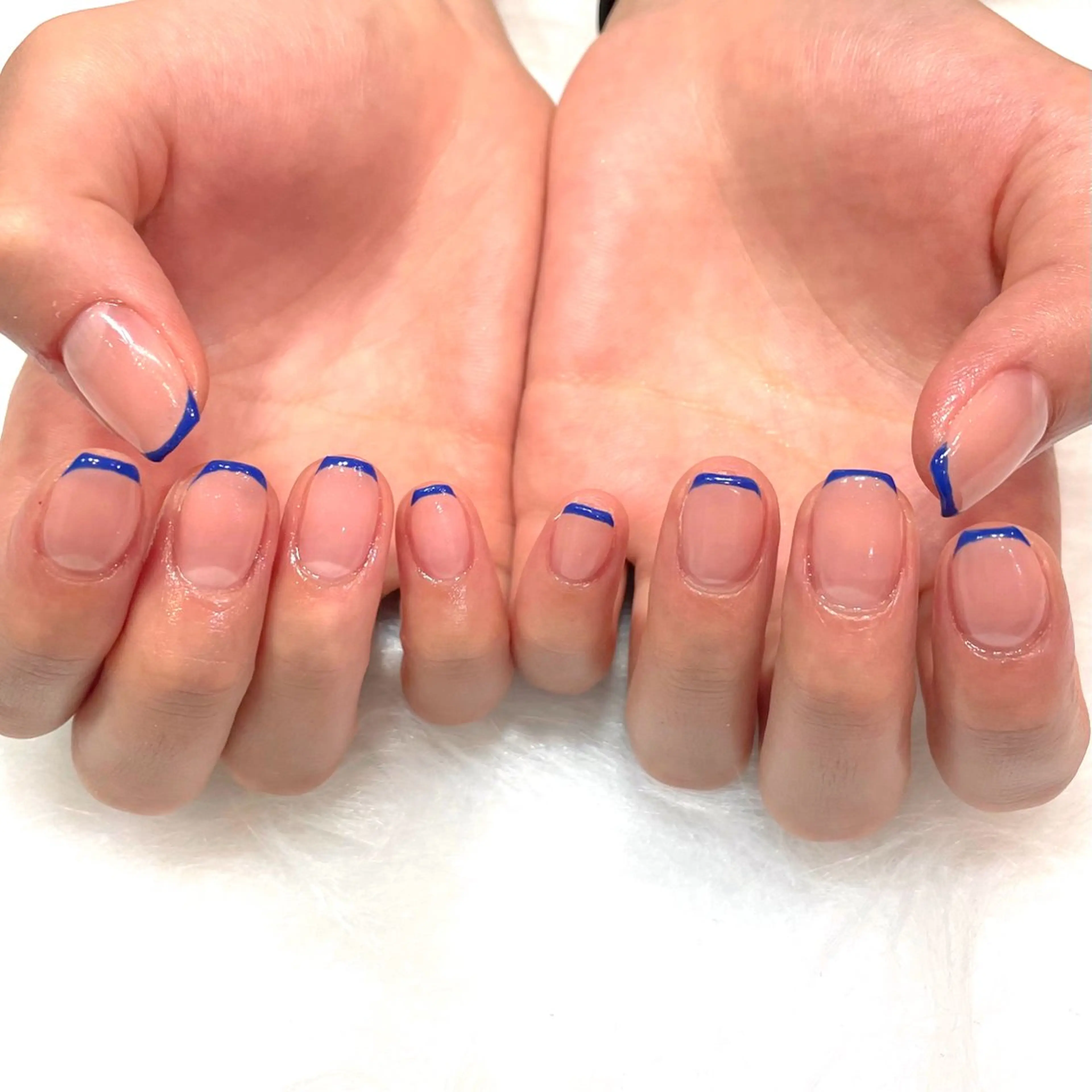 ネイル フレンチネイル MADDYNAILS ✴︎柏痛ネイルのネイルデザイン