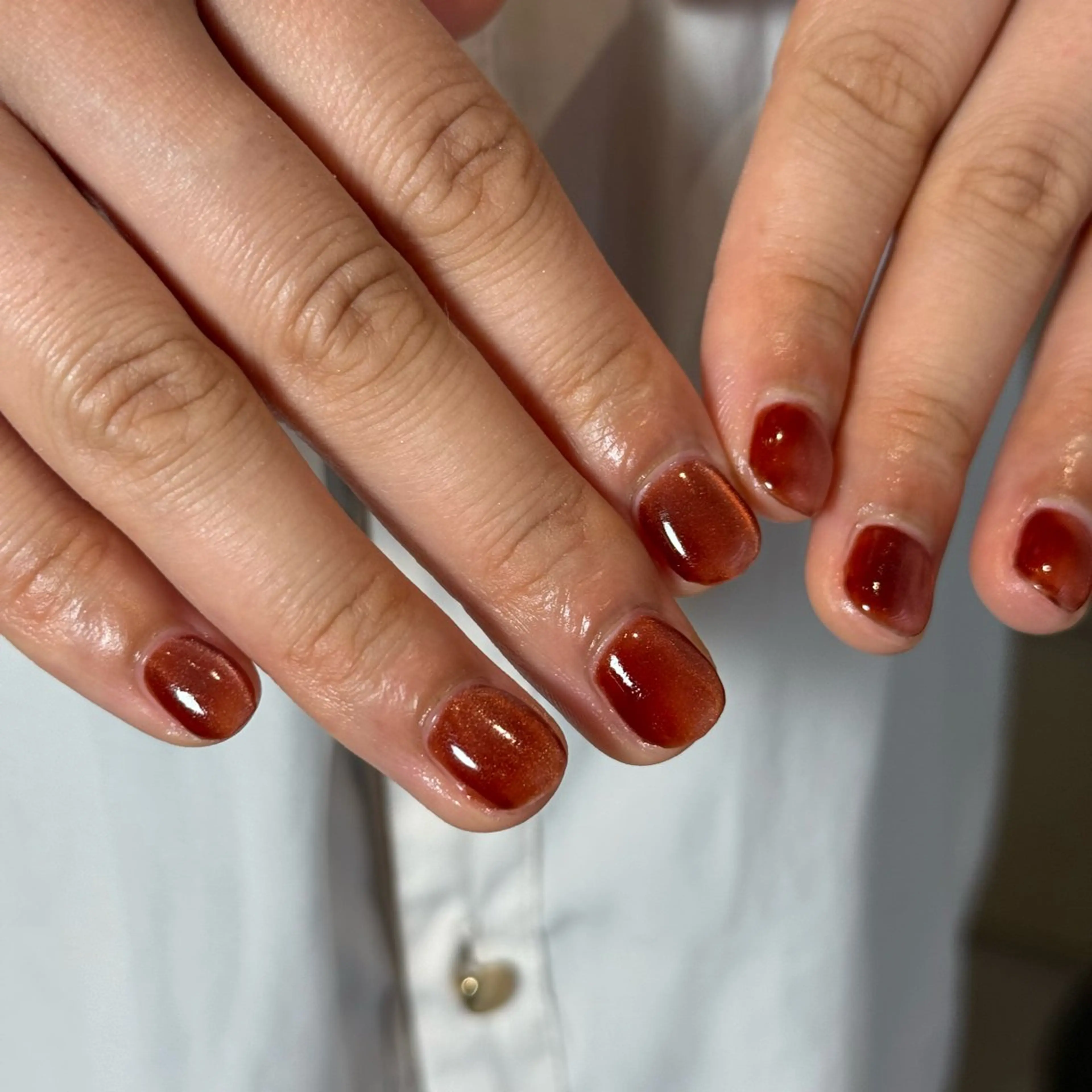 ネイル ビー玉ネイル ショートネイル nail salon "new me"のネイルデザイン