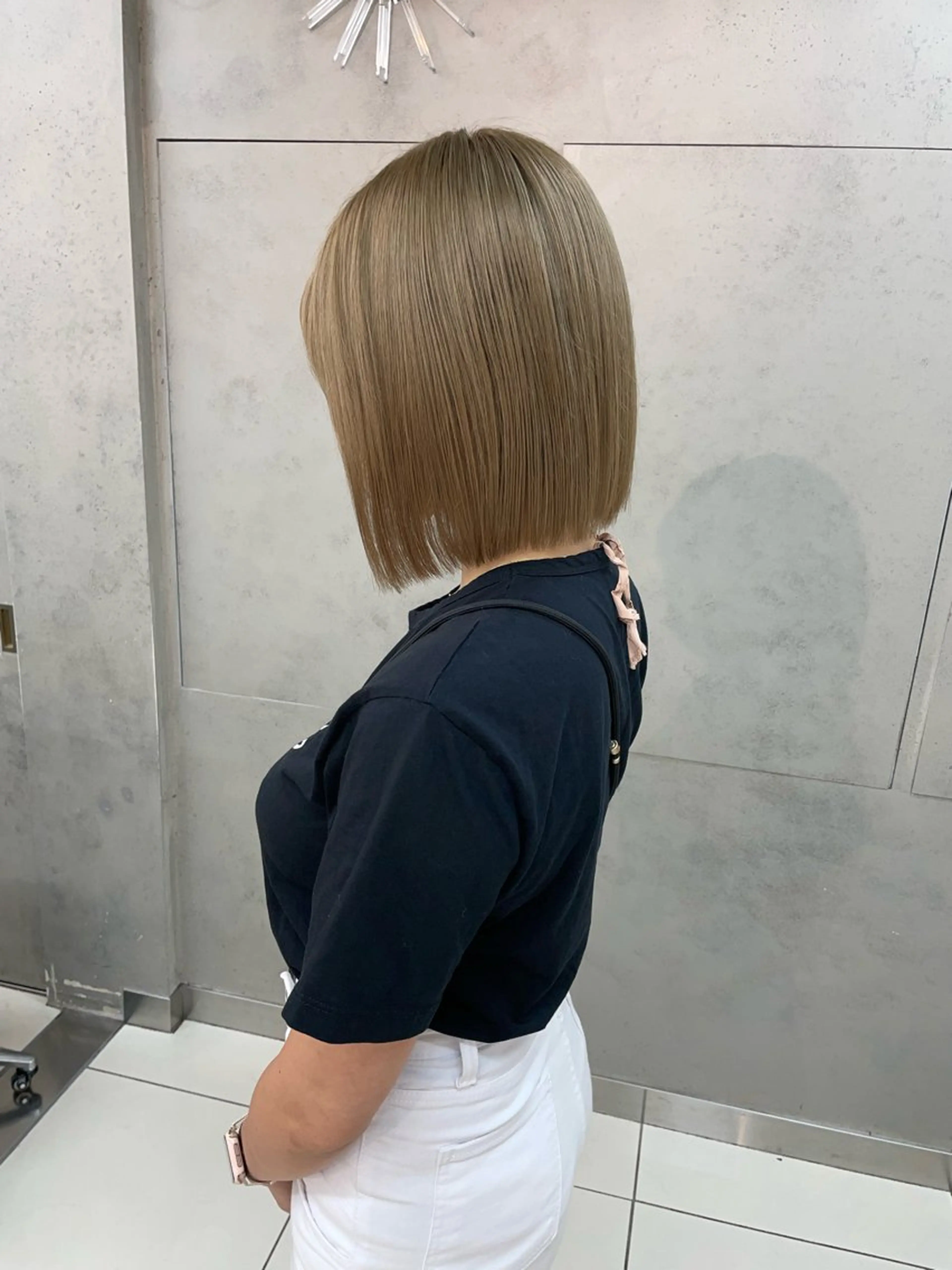 ショート くびれボブレイヤー 渋谷/kougaのヘアスタイル