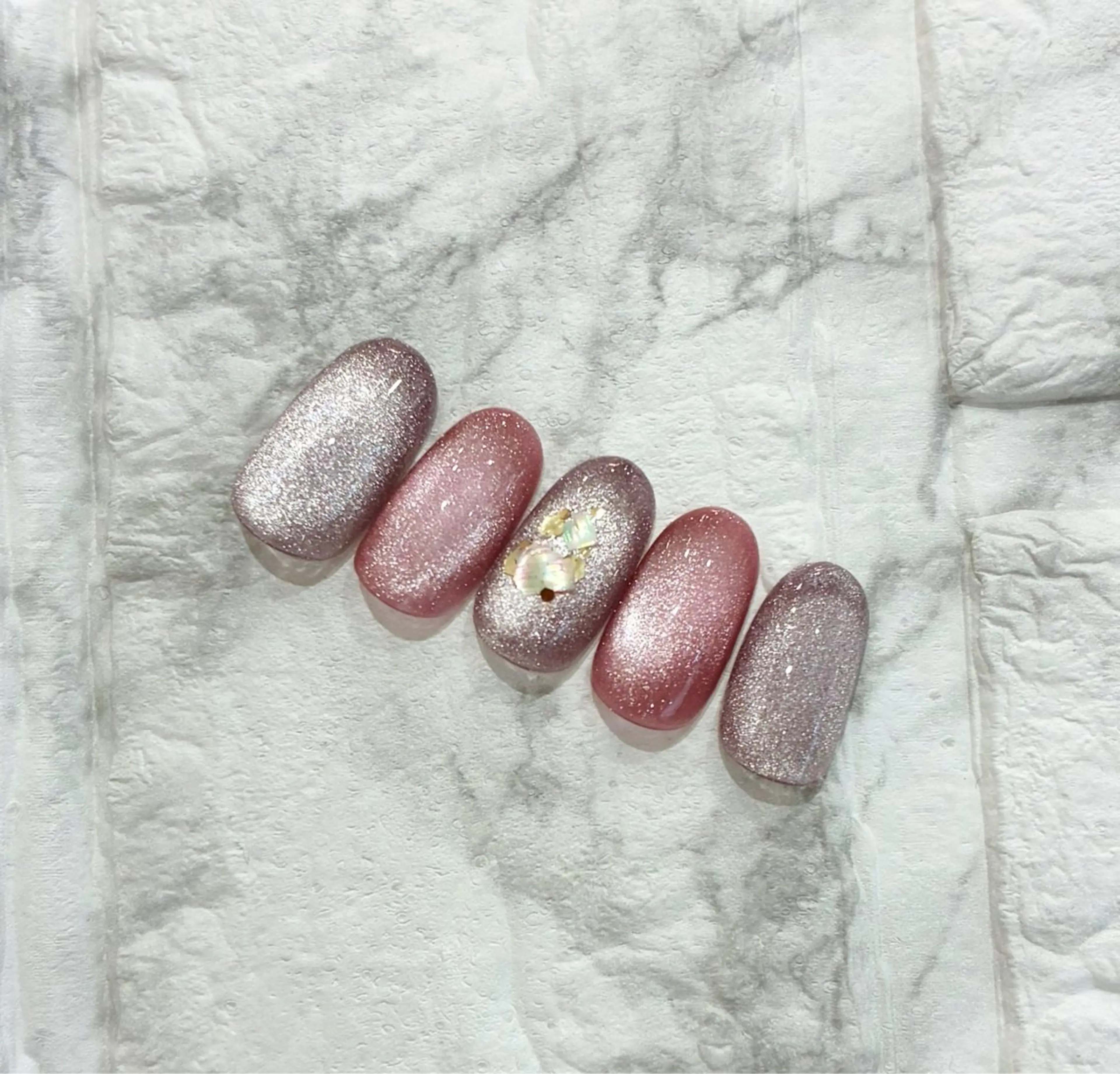 ネイル シンプルネイル 上本 美月のネイルデザイン