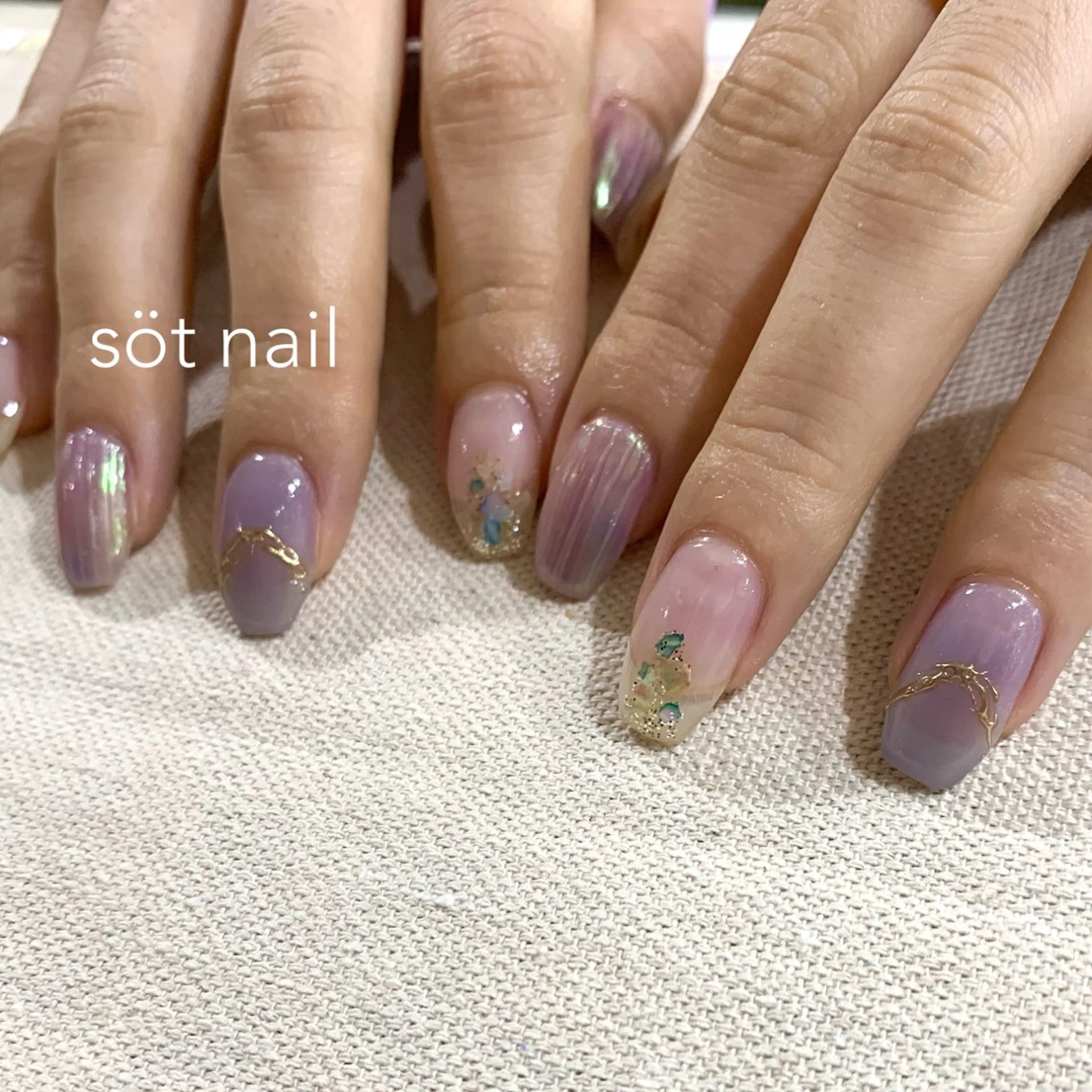 ネイル アートネイル ハンドネイル 岡田 恵美のネイルデザイン