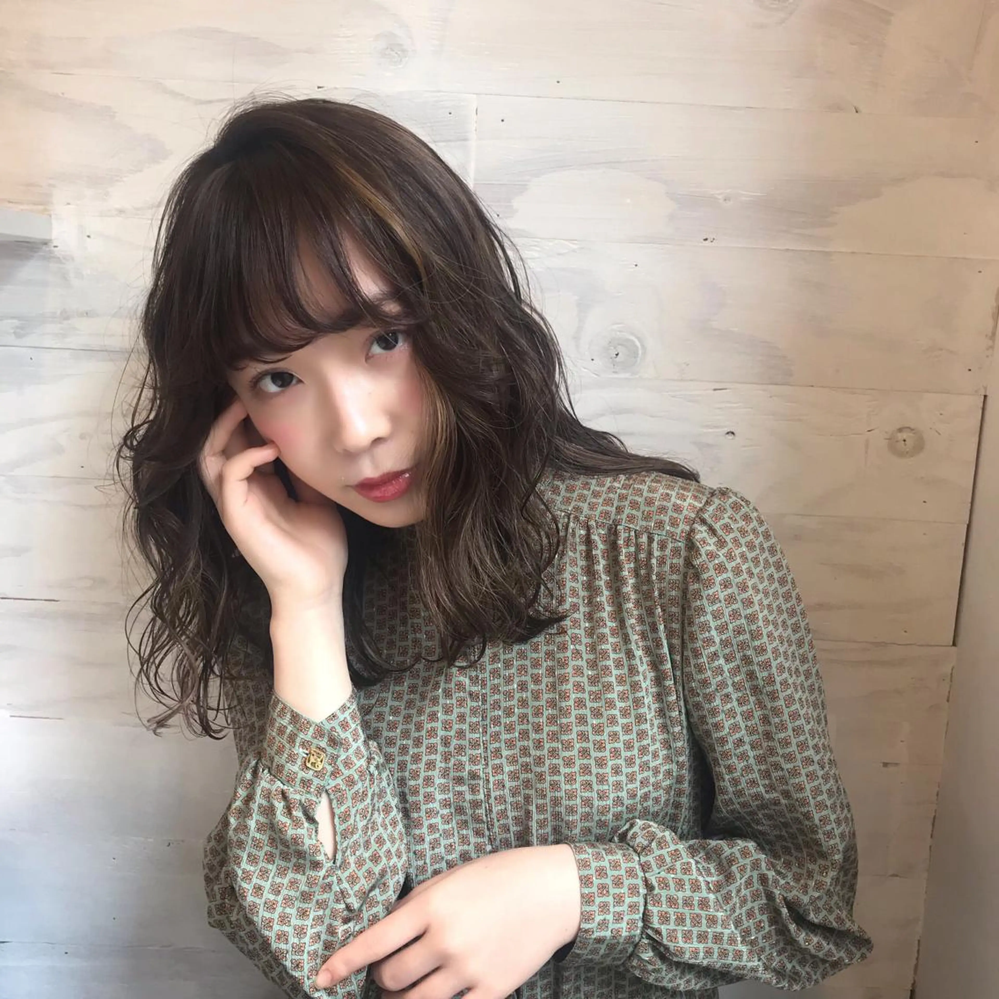 セミロング 🪭risa 暖色/レイヤー🪭のヘアスタイル