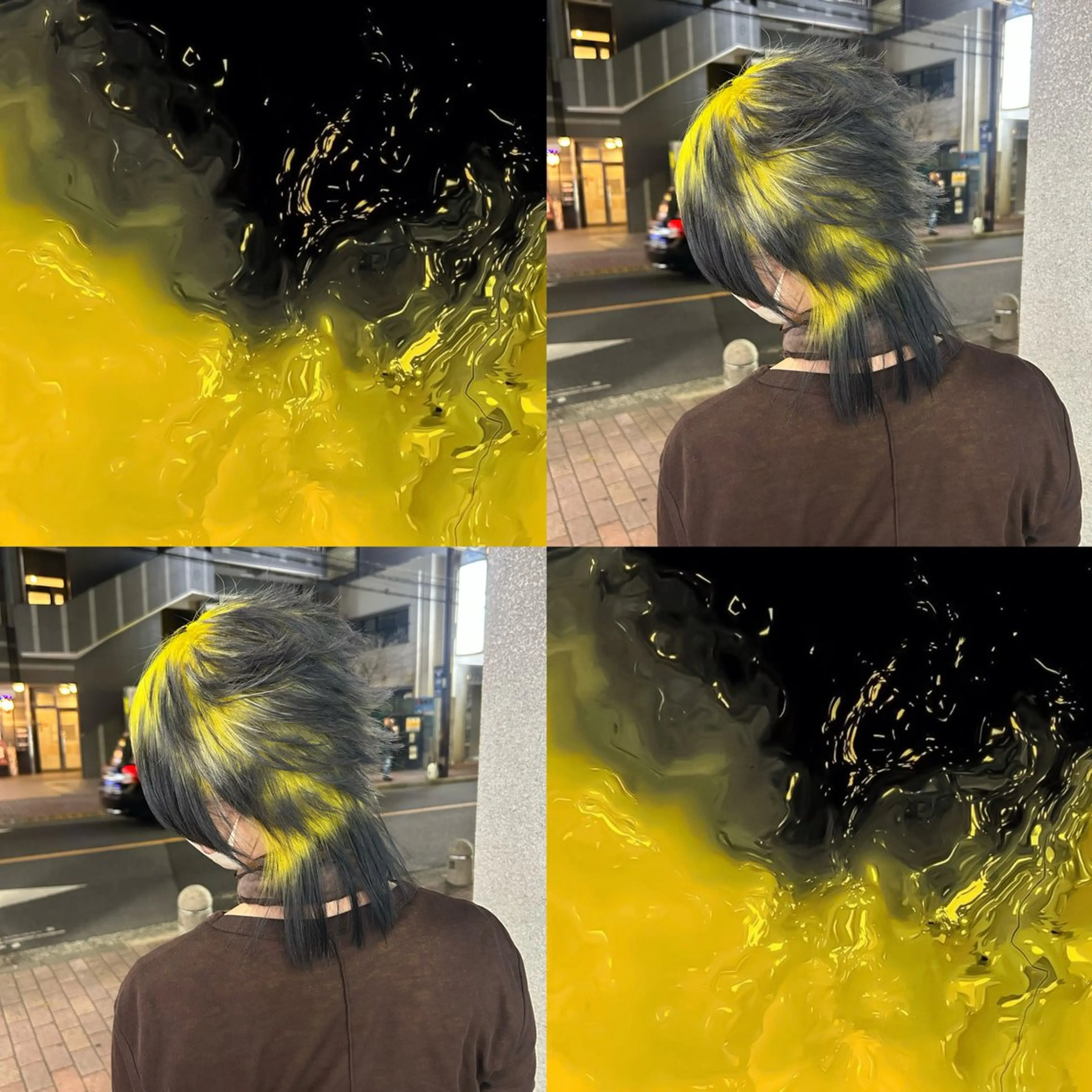 ショート カラー mina by ONE's KYOGOKU所属・🐺派手髪∔シャギー SEKIKAWA🐺のヘアスタイル