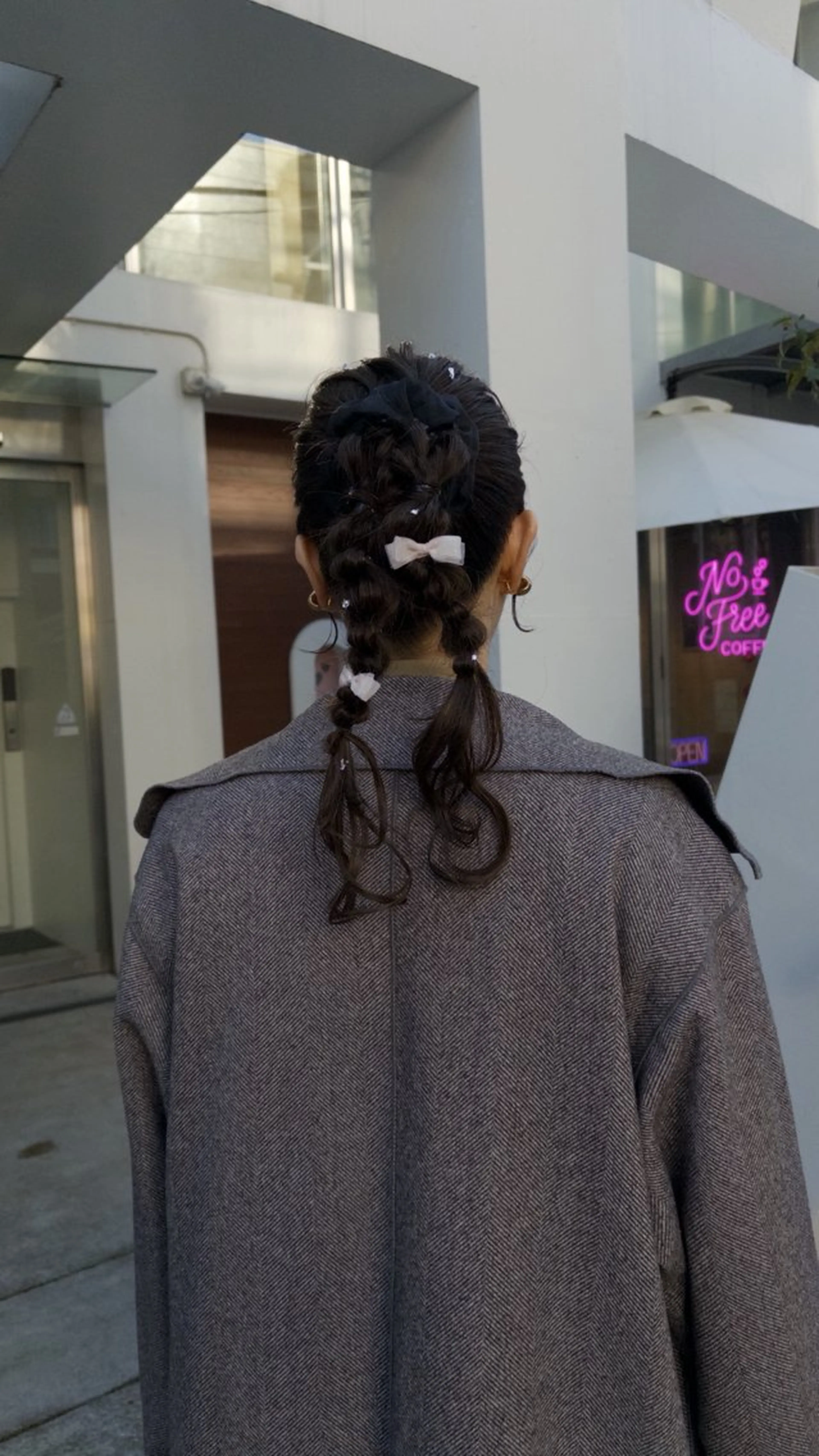 ミディアム カラー カット ヘアカラー じゅわっと暖色カラー 🍊Moemiのヘアスタイル