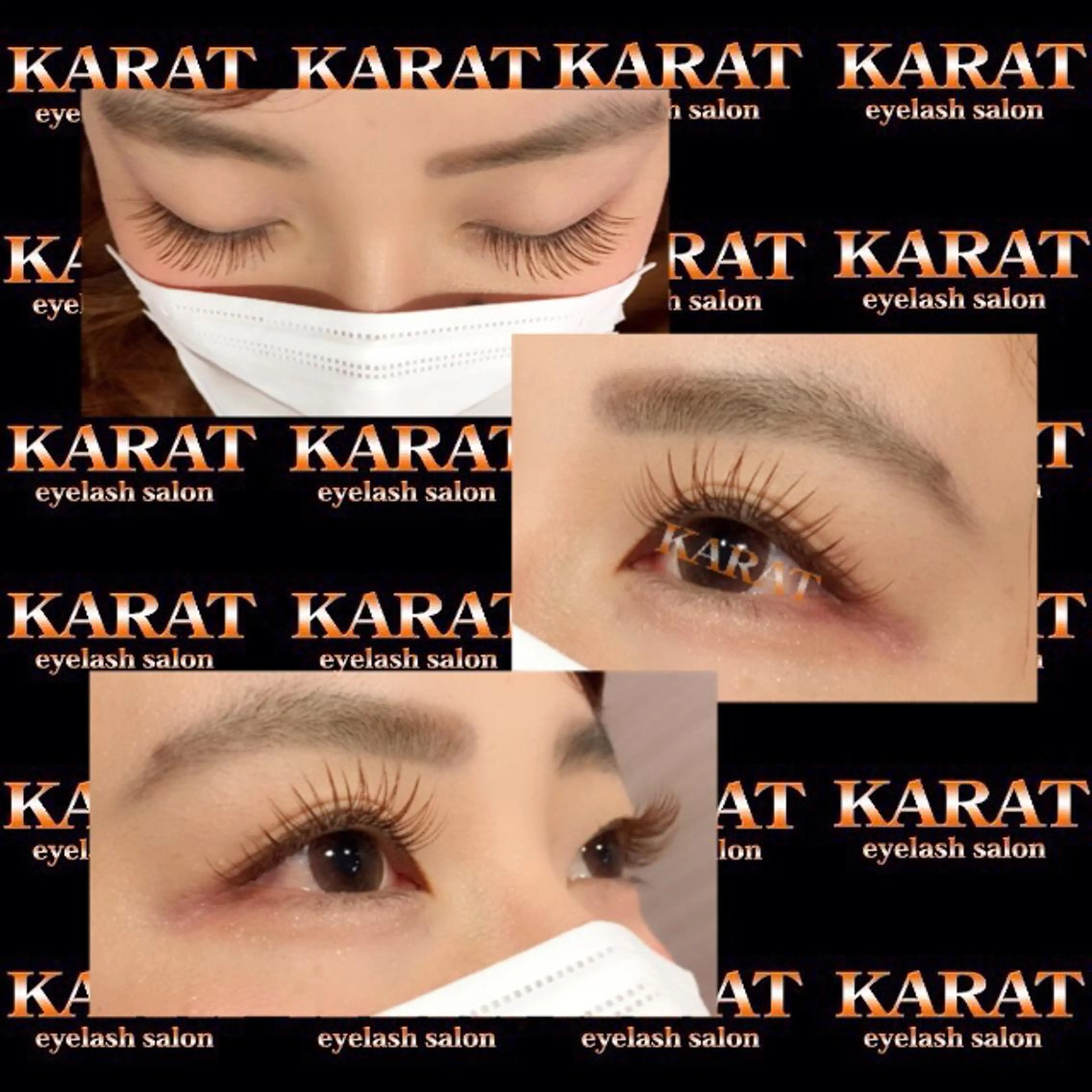 マツエク・マツパ 付け放題 カラーマツエク Jカール ★KAEDE★伊勢崎 【KARAT】のマツエク・マツパデザイン