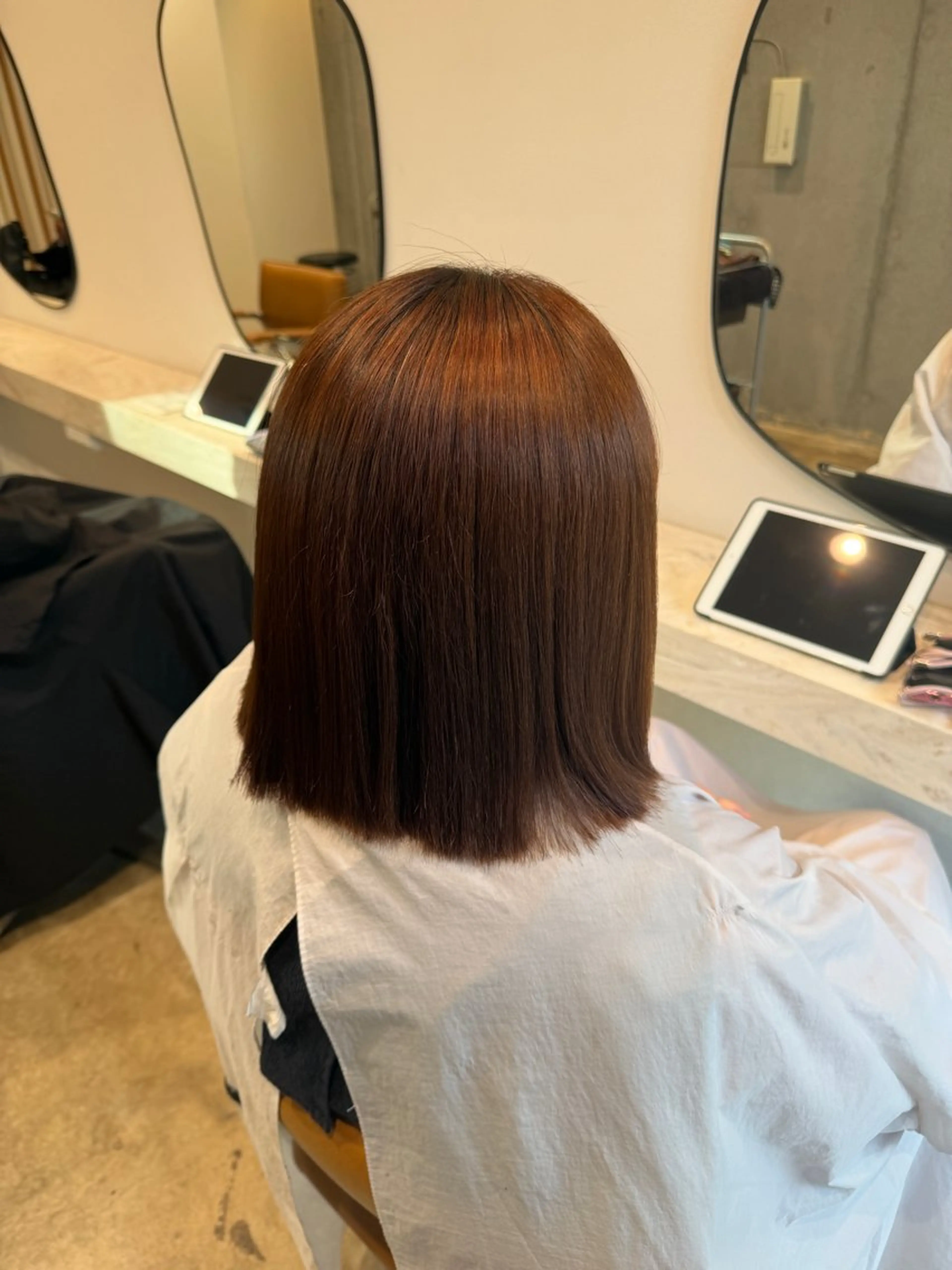 縮毛矯正 こぐれ みさきのヘアスタイル