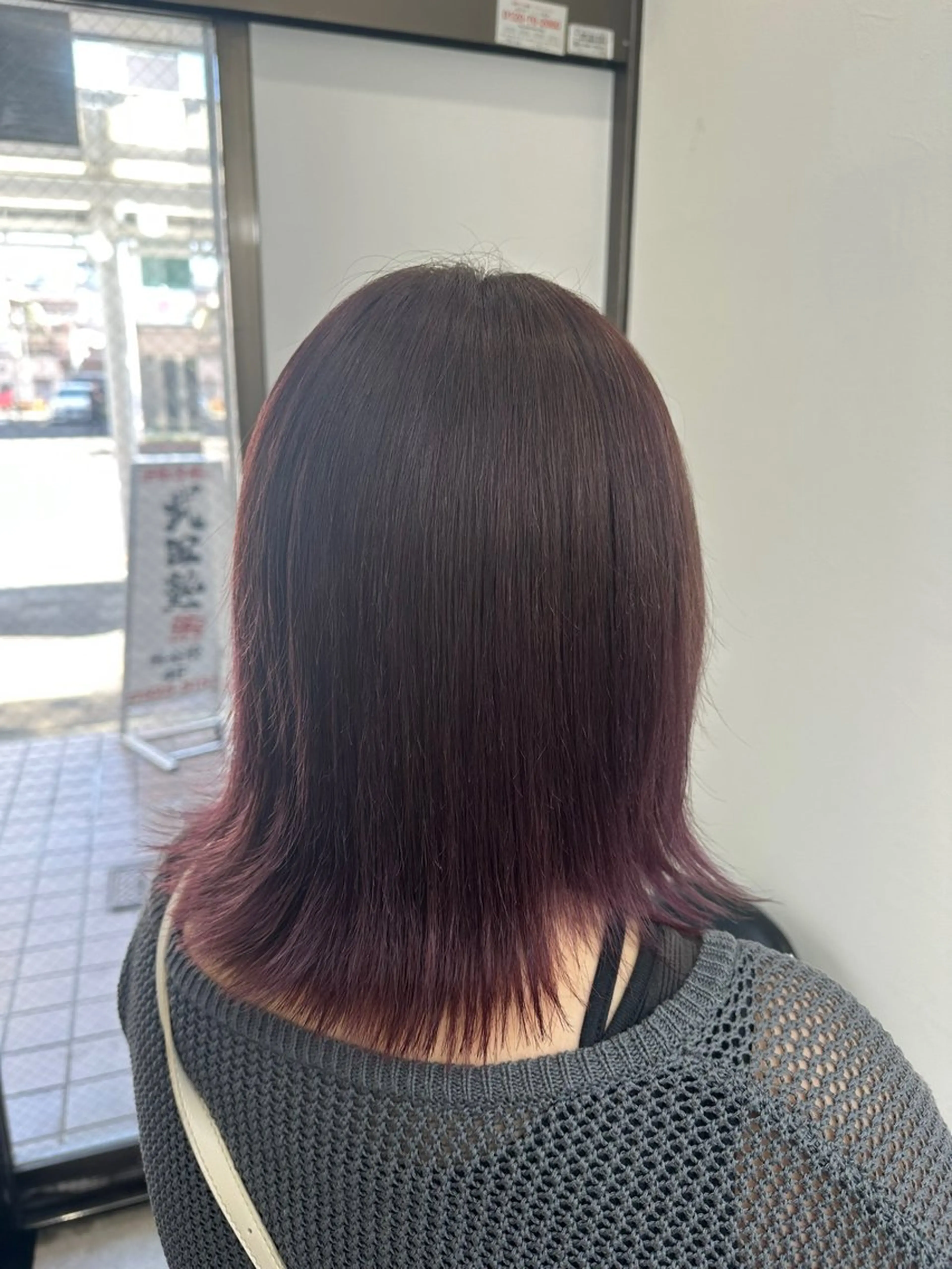 カラー カット ヘアカラー トリートメント Aimi/カット/ 縮毛/熊谷のヘアスタイル