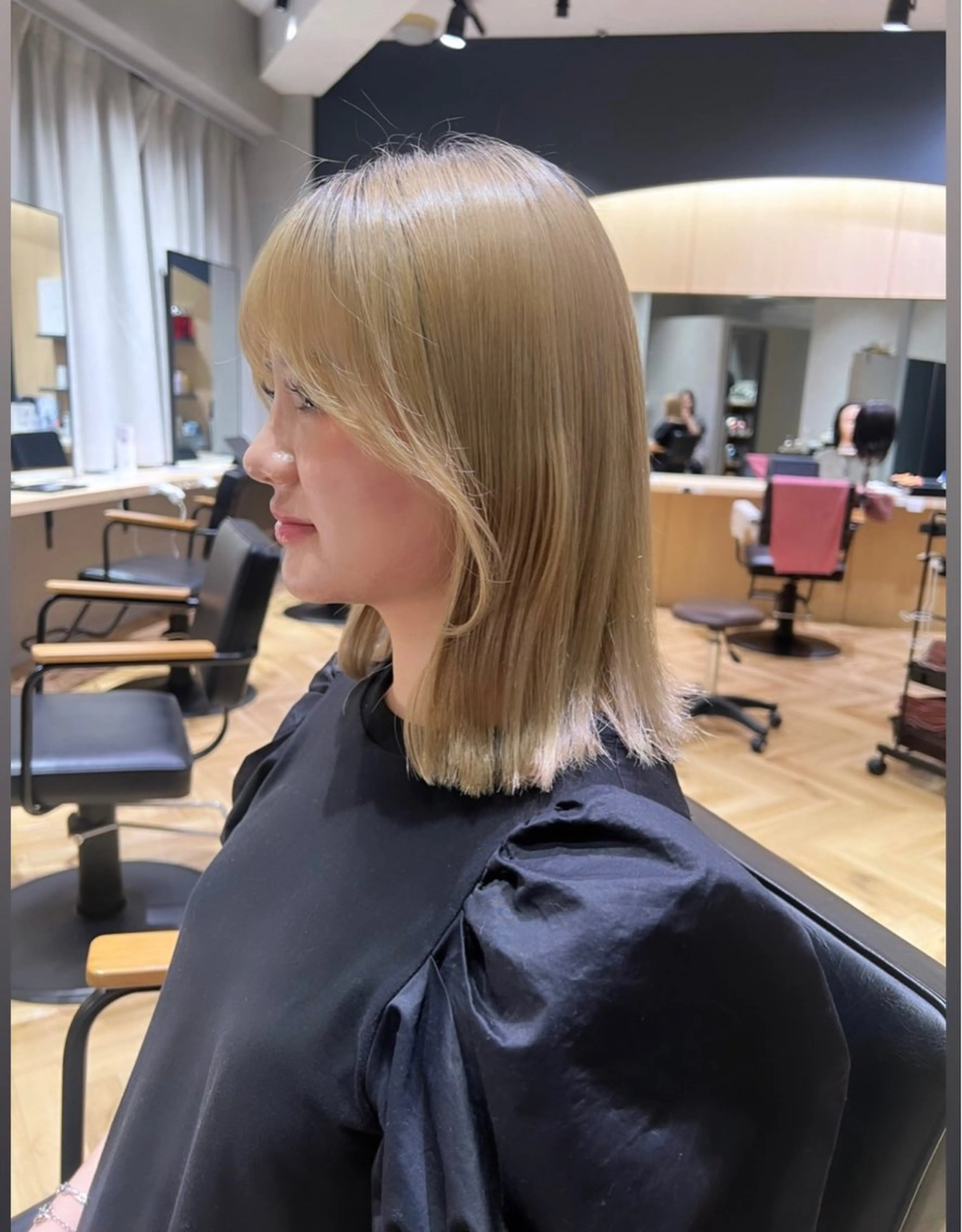 ミディアム Tamagawa Sakiのヘアスタイル