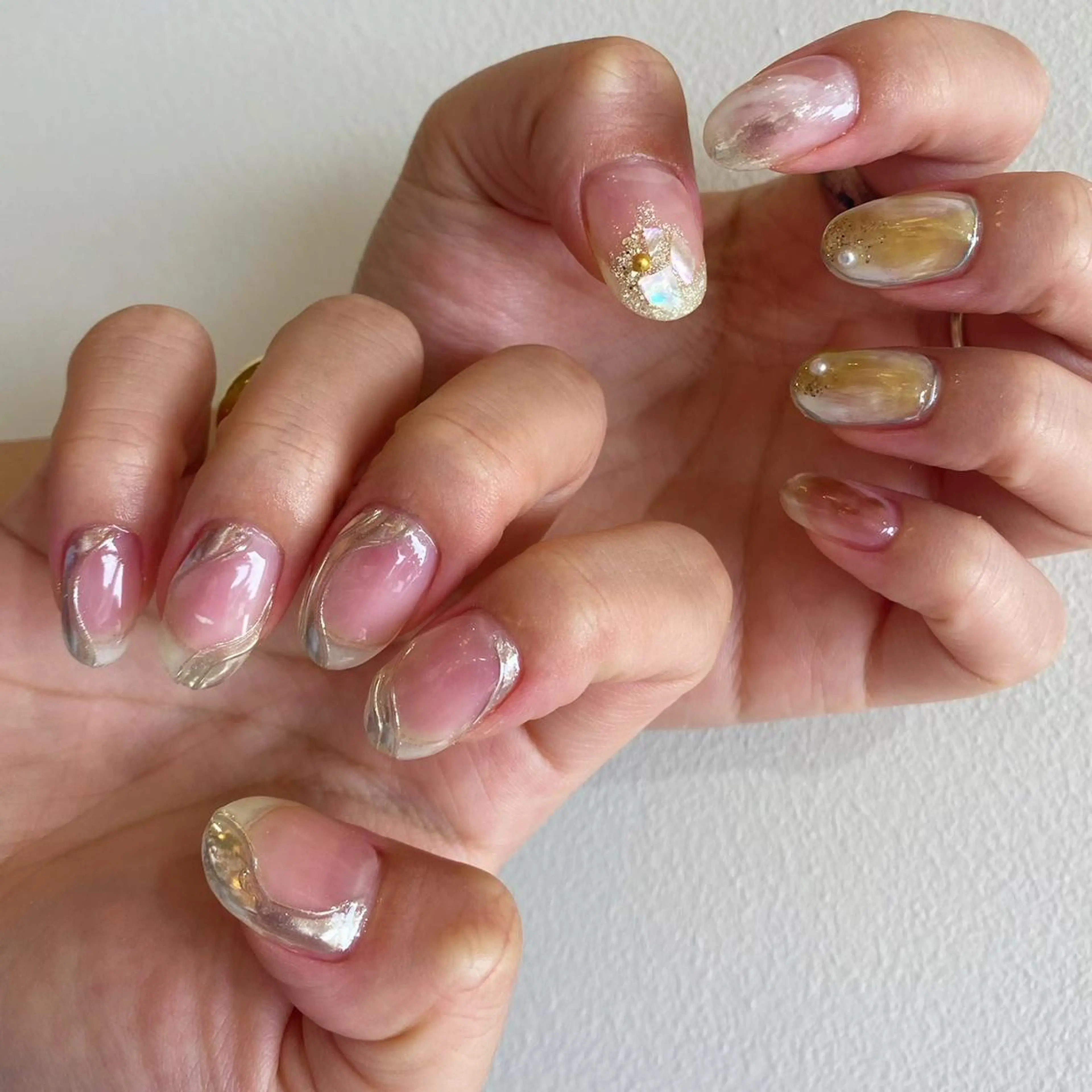 ネイル ハンドネイル Ebina Ryoのネイルデザイン