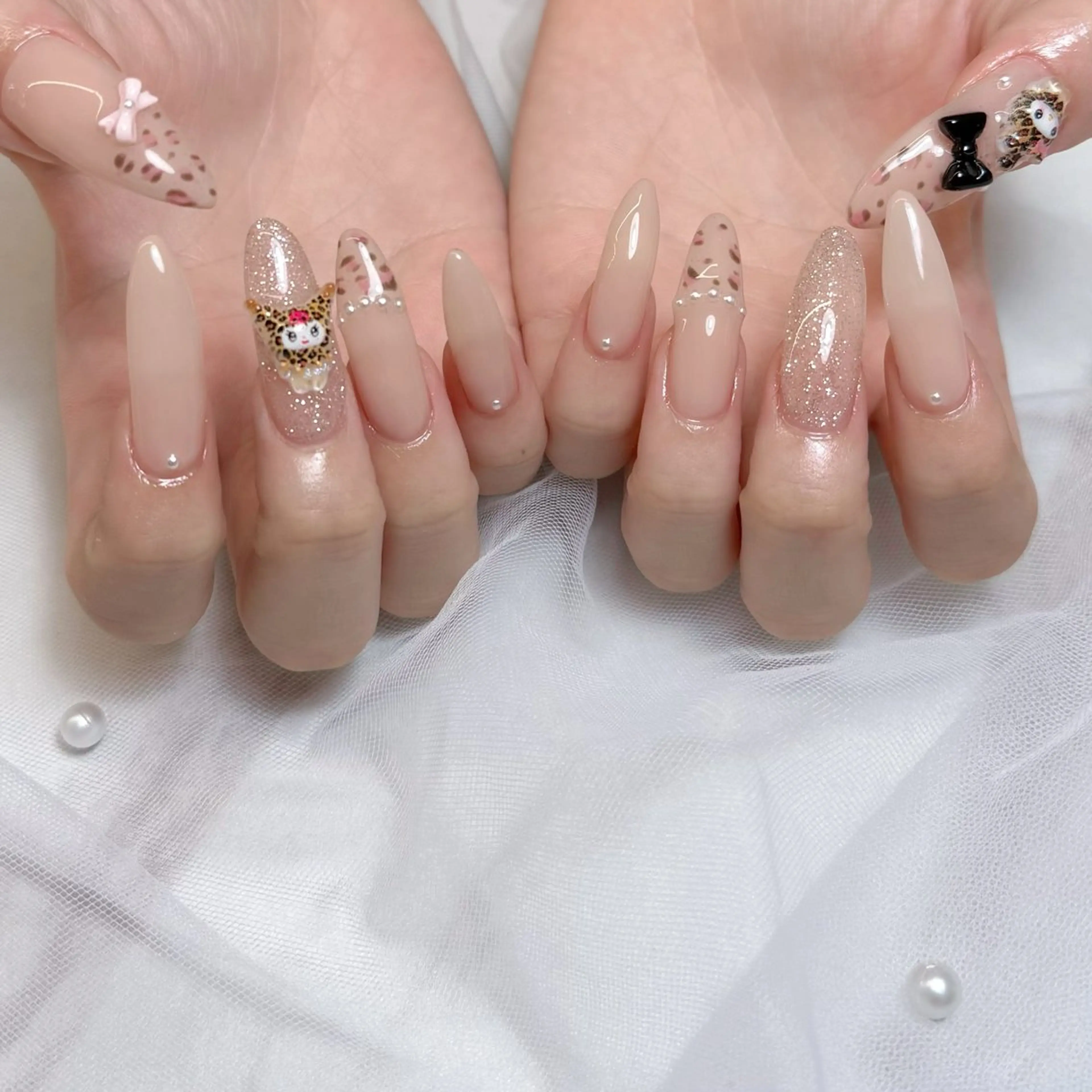 ネイル ハンドネイル mau🩵nail 堺筋本町｜心斎橋のネイルデザイン