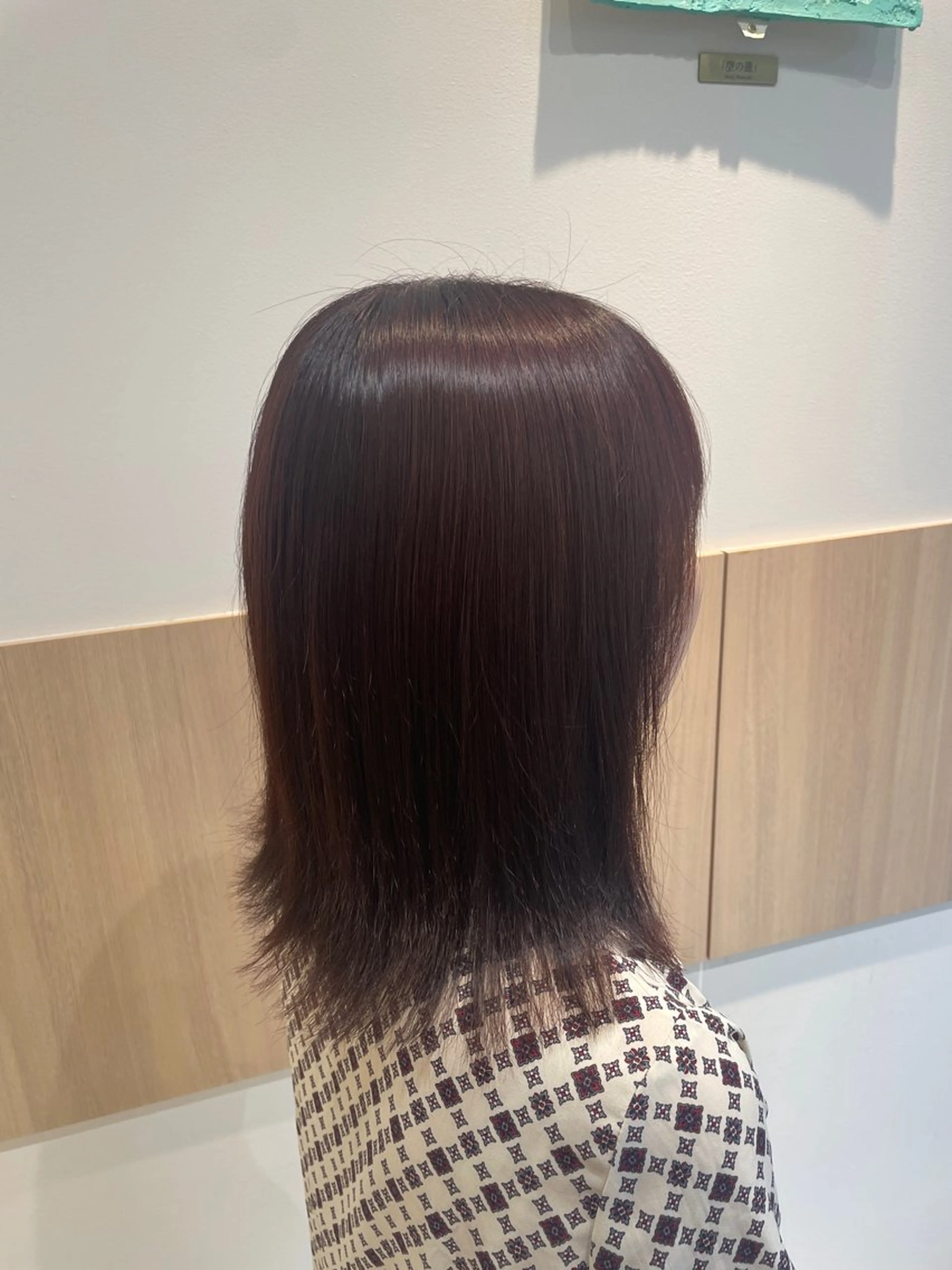 ミディアム カラー ヘアカラー 【レイヤー艶カラー】 🎀moka🎀のヘアスタイル