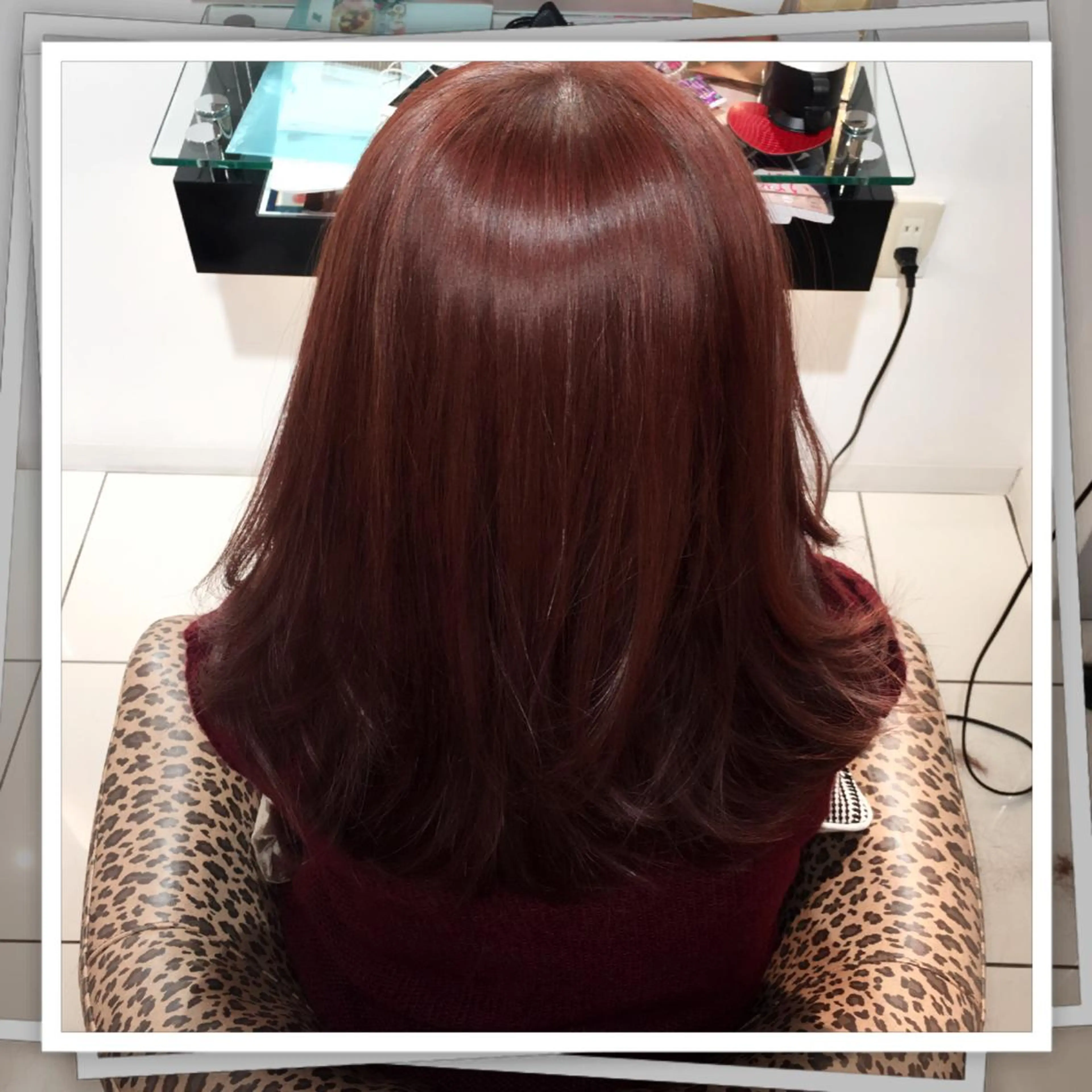 ミディアム セミロング ロング カラー 橋本 慶司のヘアスタイル