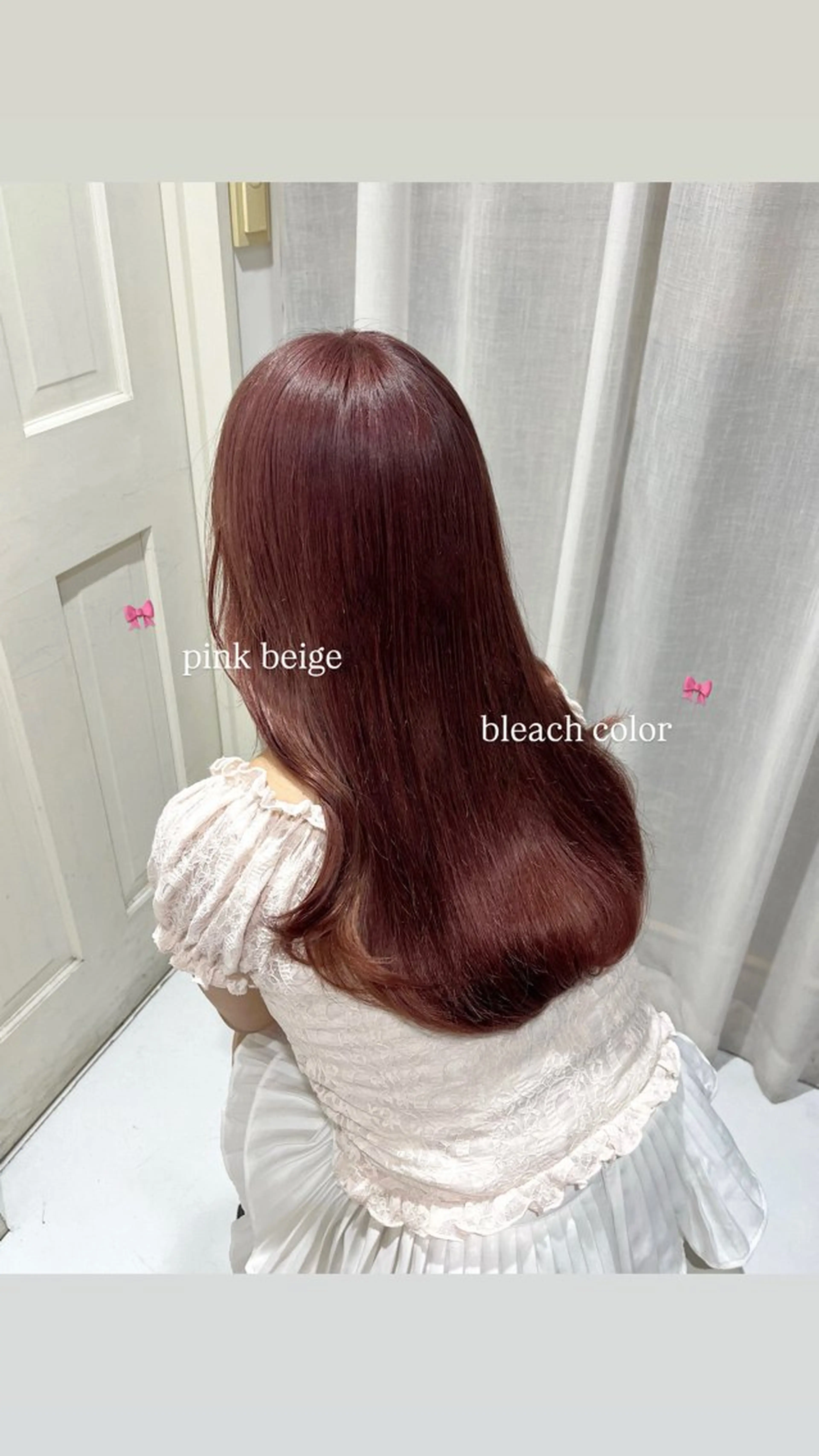 ロング カラー ロング 🎀無料カットモデル 🪞5cm以上いちかのヘアスタイル