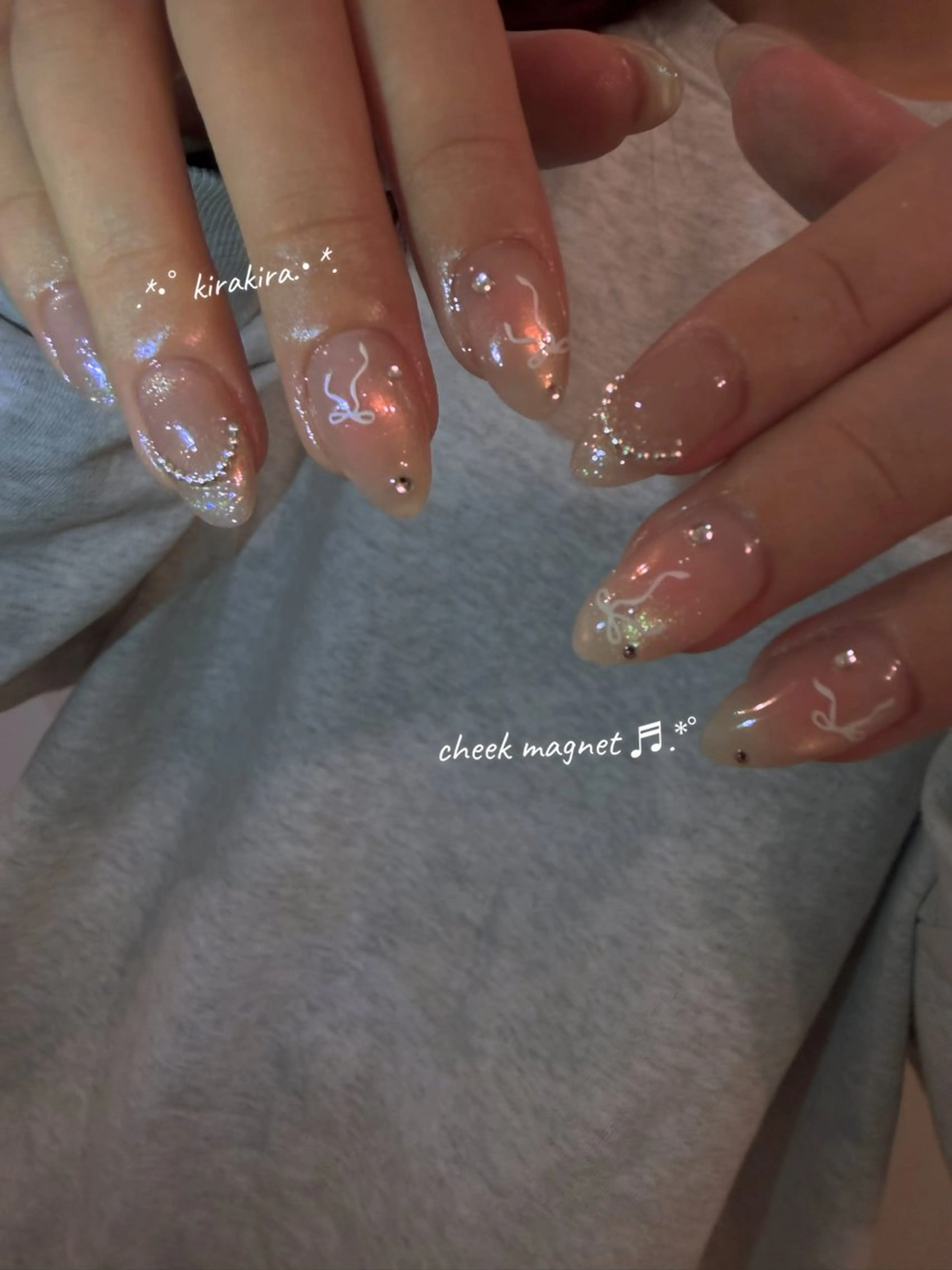ネイル 🫧Lua.nail 🍒emuのネイルデザイン
