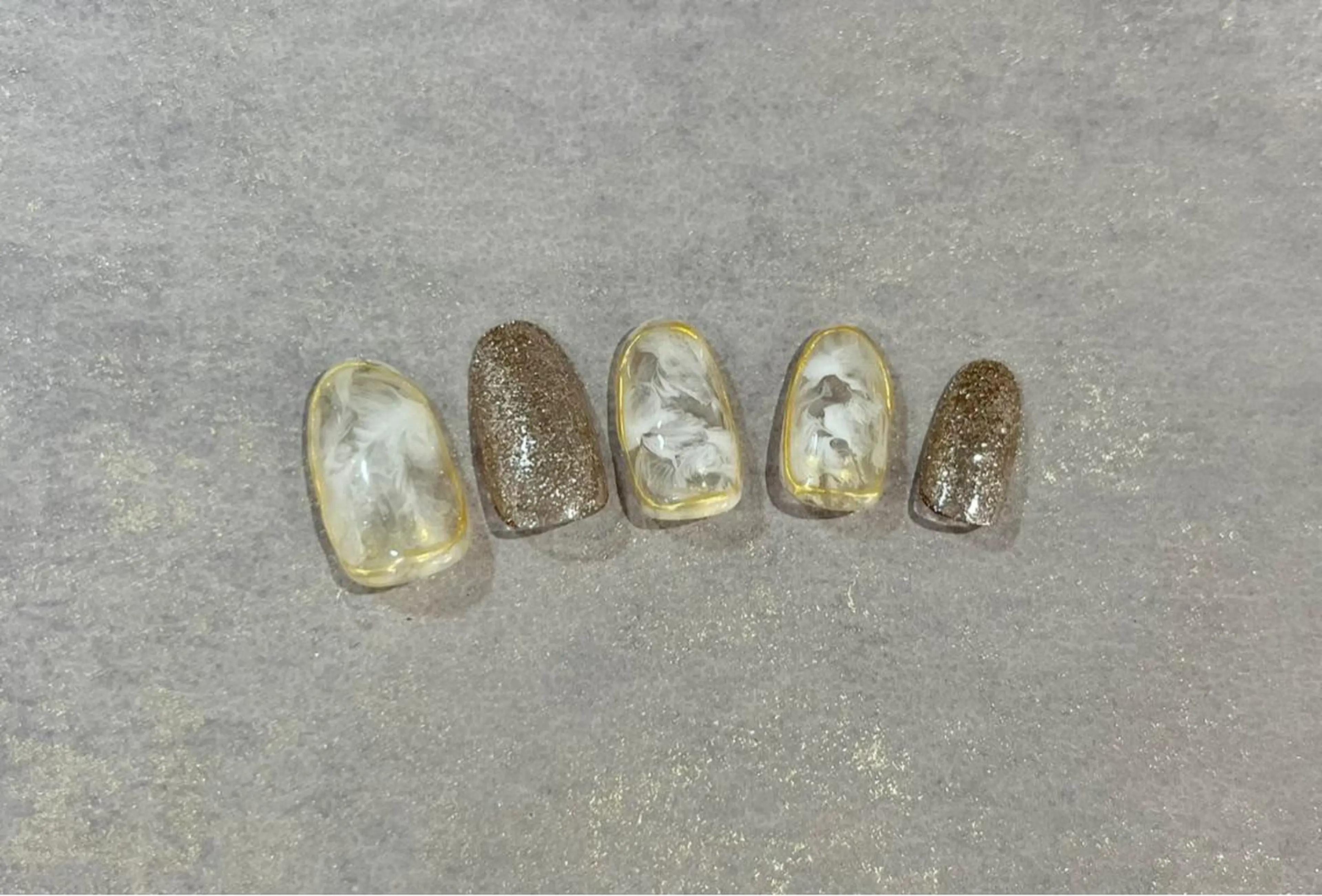 ネイル ニュアンスネイル Salon Ｋのネイルデザイン