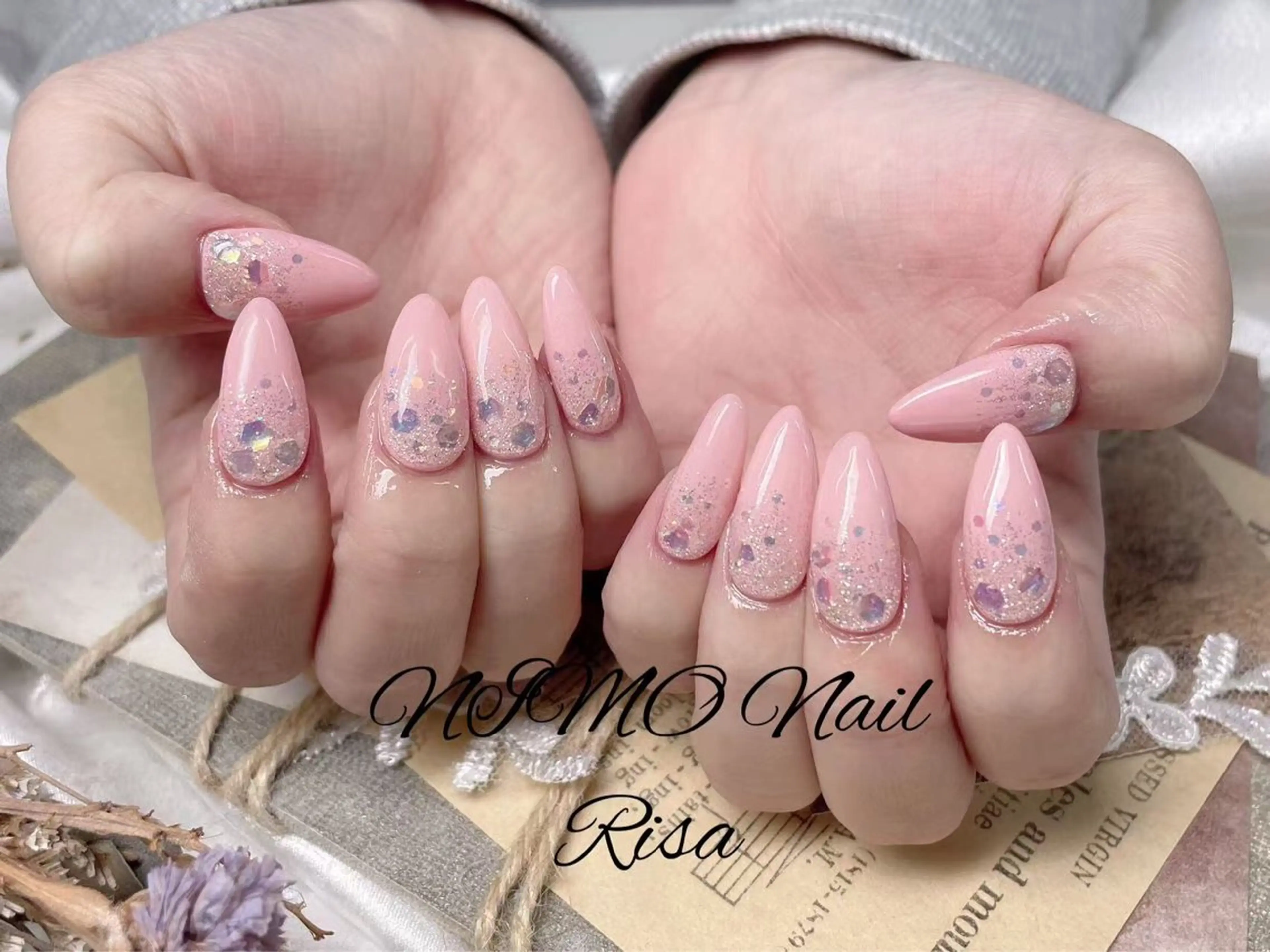 ネイル クリアネイル 長さ出し フットネイル フレンチネイル ジェルネイル ハンドネイル ハンドケア RI SA☀️ リサのネイルデザイン