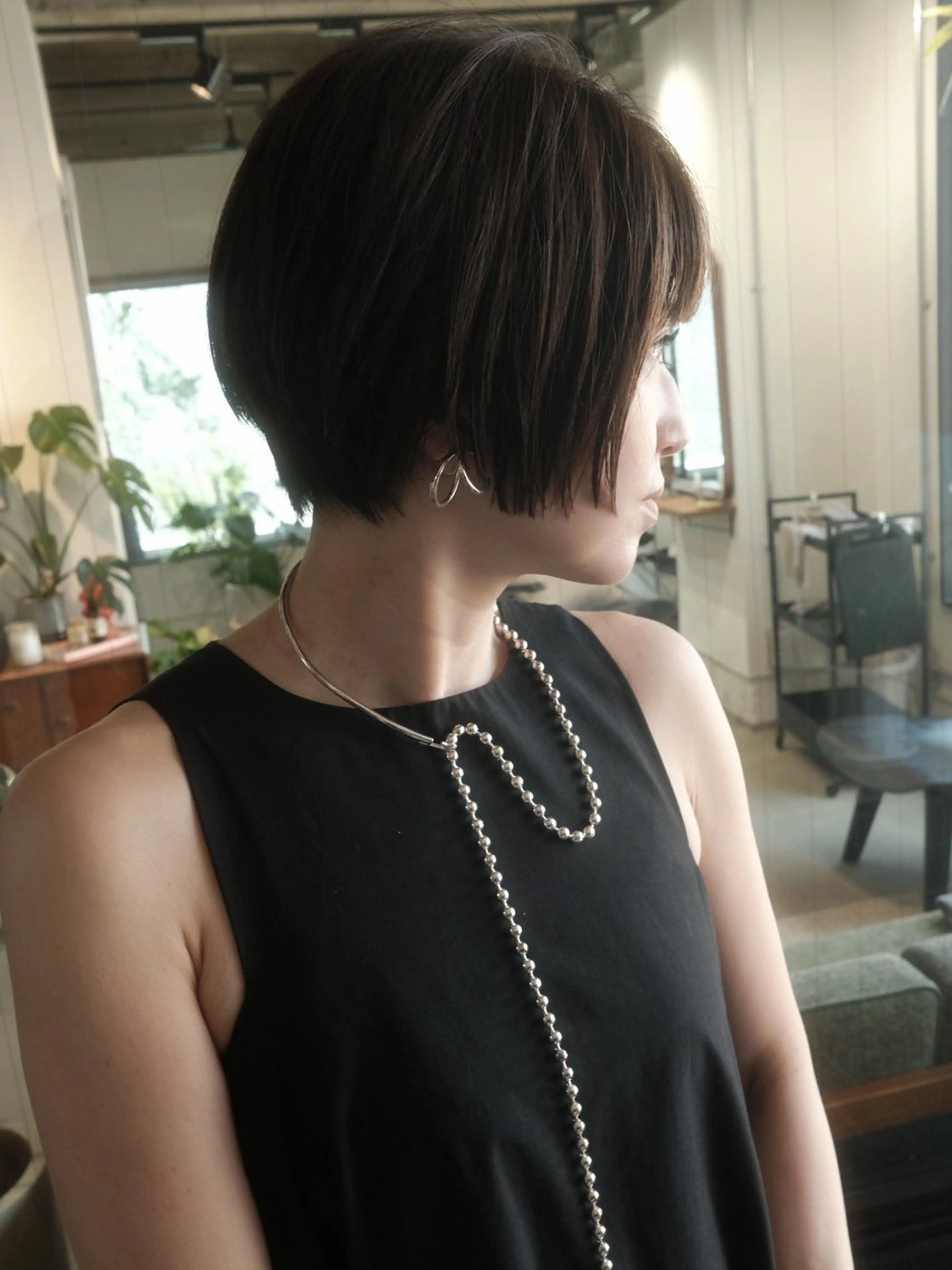 ショート kaito /都立大学herのヘアスタイル