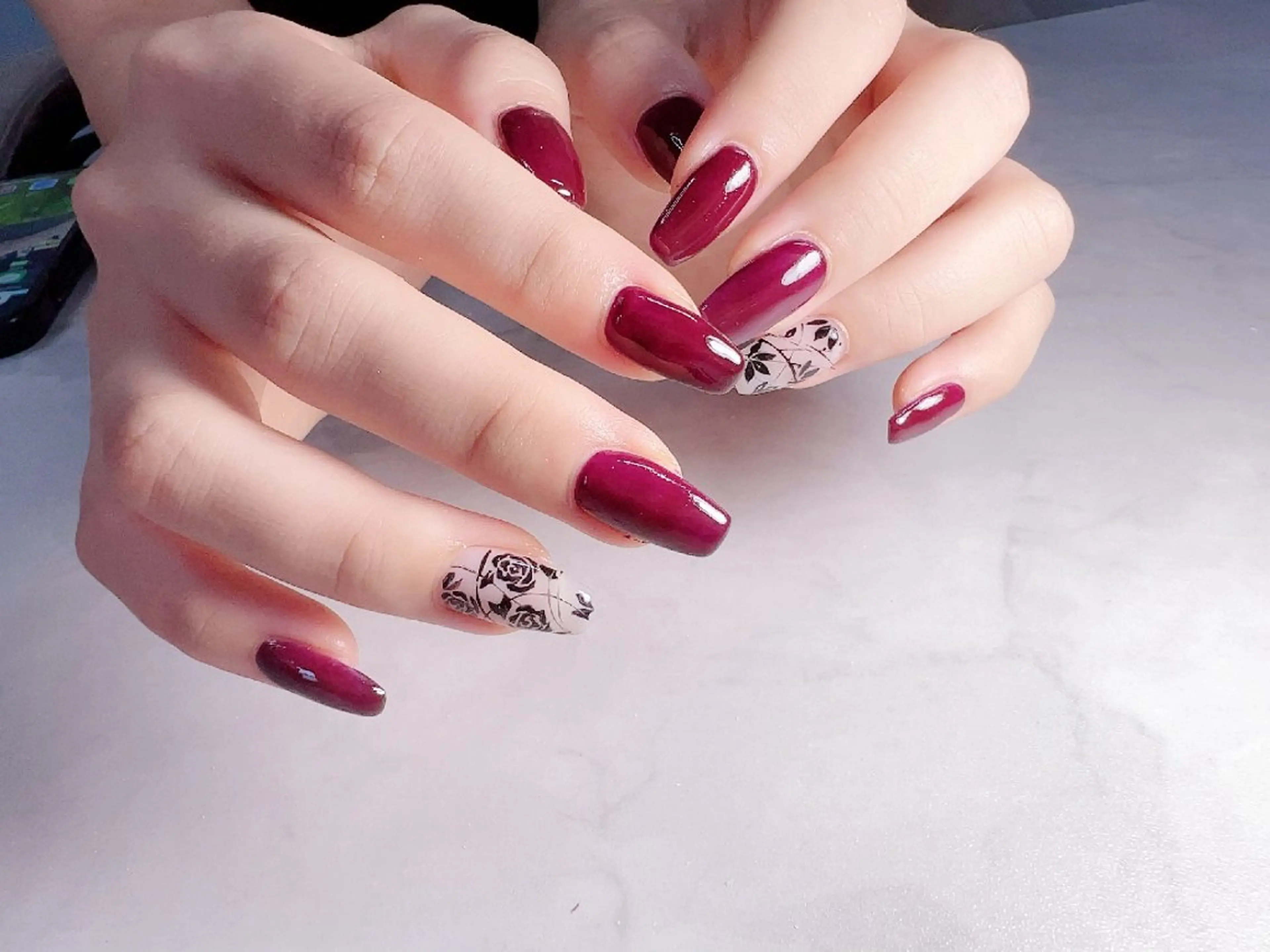 ネイル azumaya ネイリストarisaのネイルデザイン