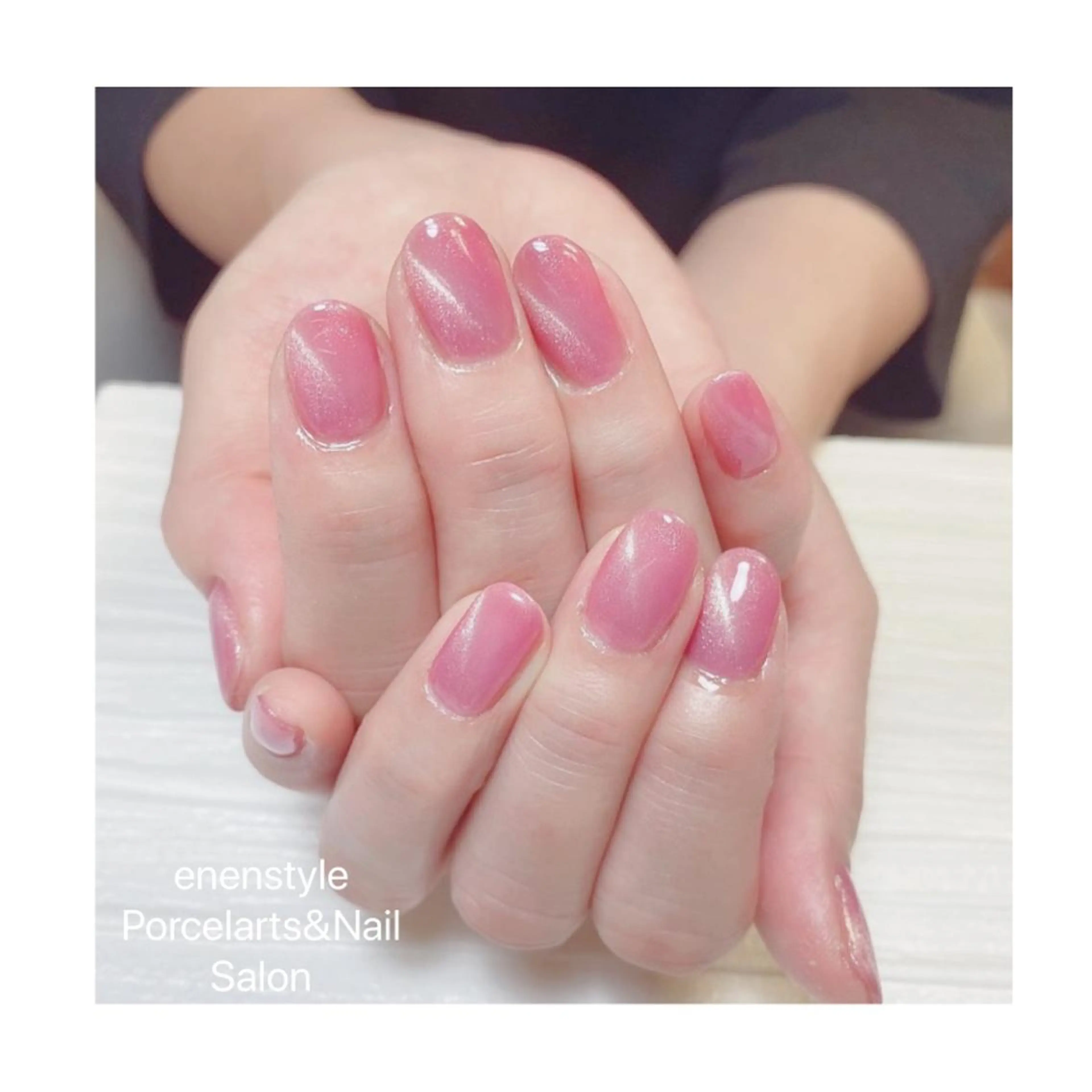 ショート ネイル ハンドネイル 👑enen style👑のネイルデザイン