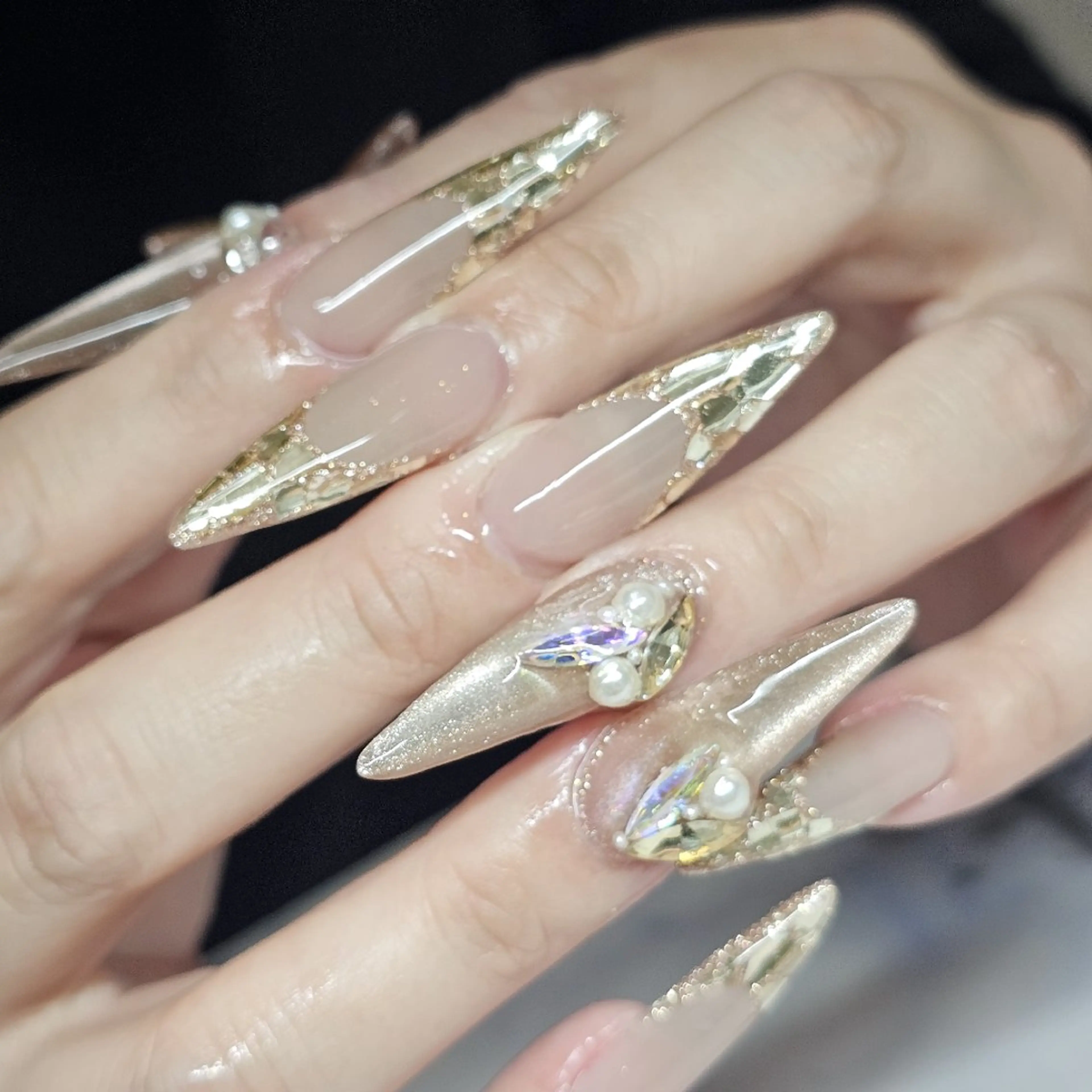 スカルプチュアにフルアート✨の写真