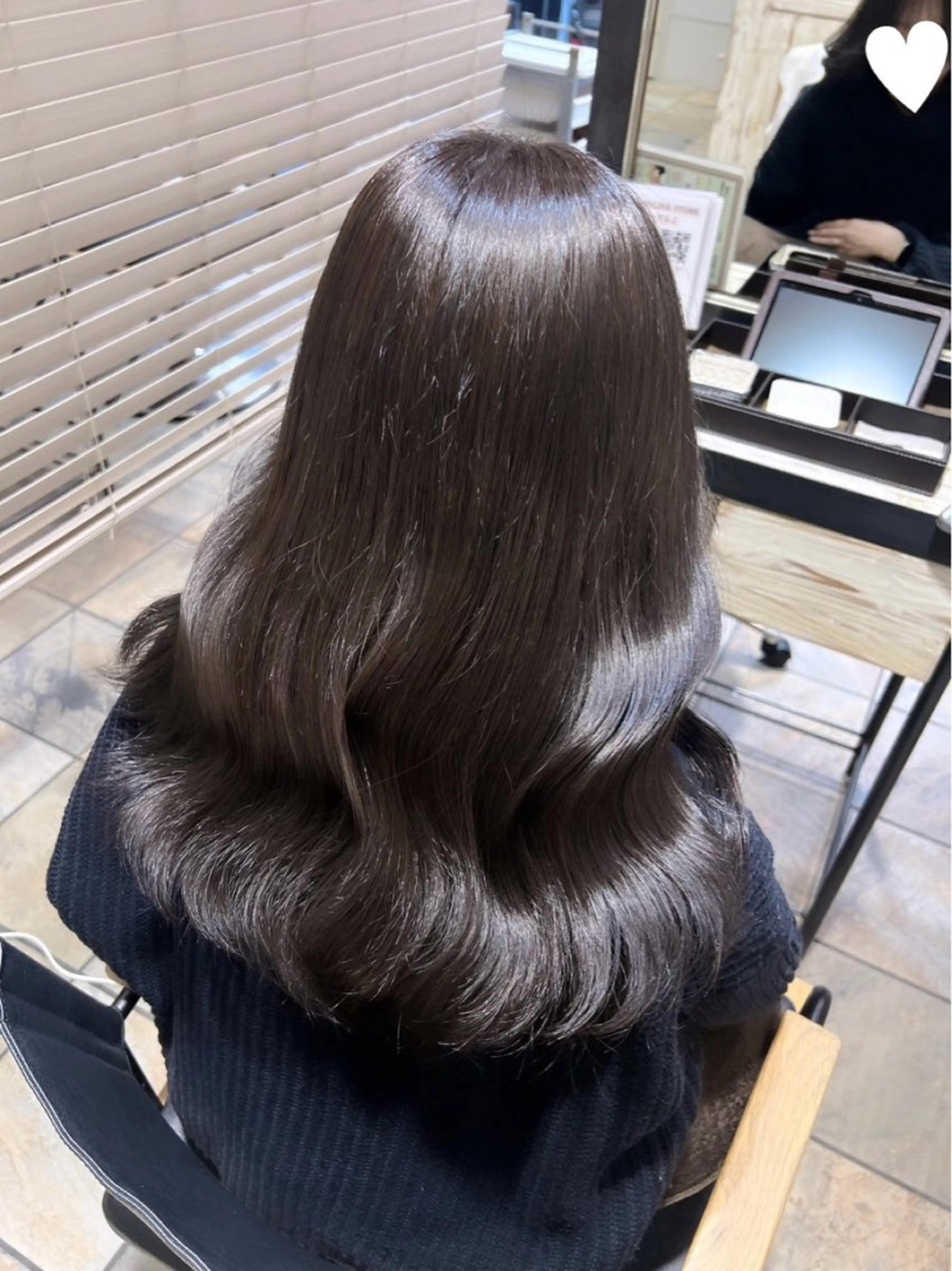 ロング カット ヘアカラー トリートメント 韓国風ヘア♥ nonoのヘアスタイル