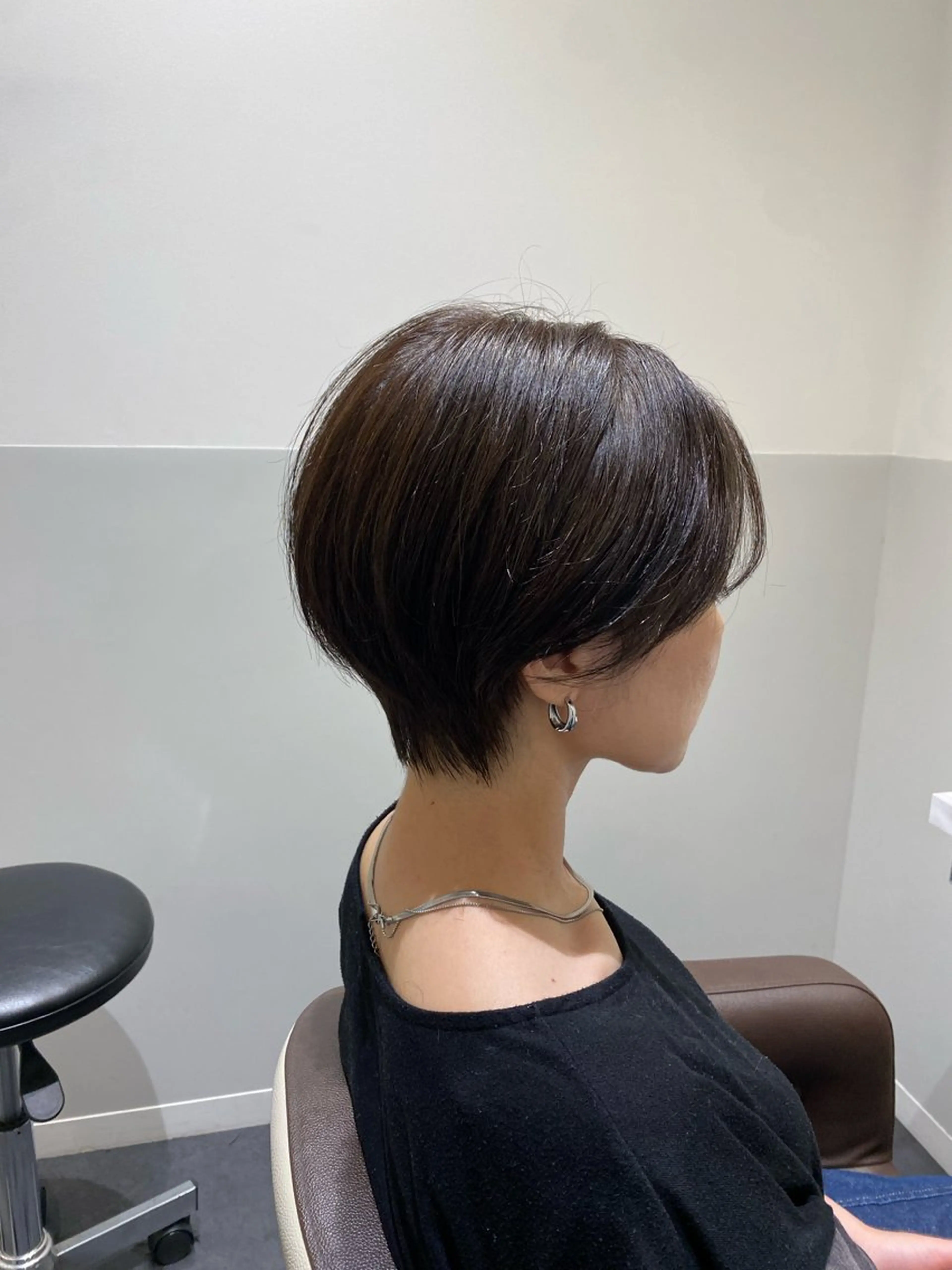 ショート カラー IVORY.所属・🟩白髪ぼかし/ボブ /ショートヘア/大司のヘアスタイル