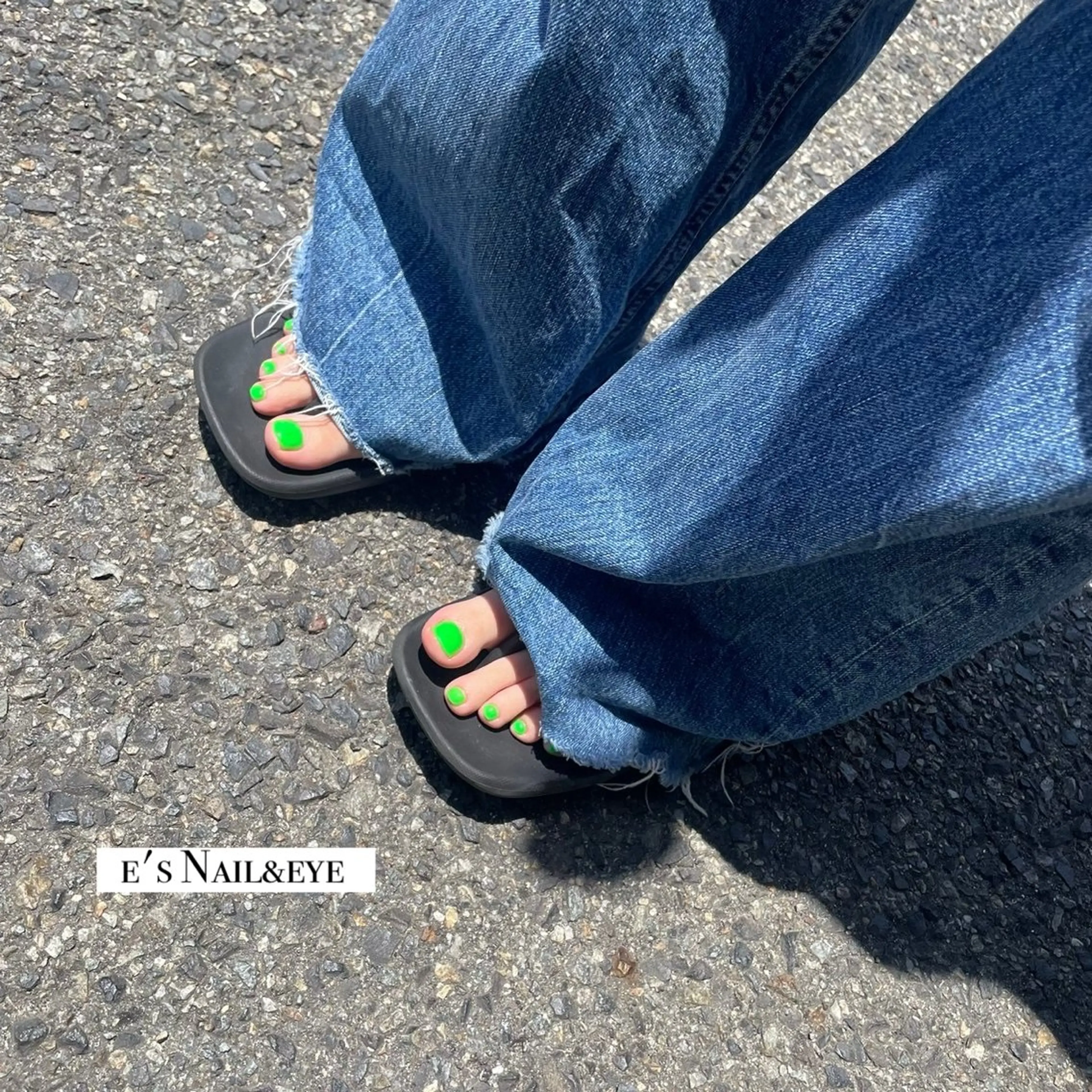 【オフありのお客様】Jr.ネイリストフットモデル様募集!ワンカラーorラメグラ¥3000このメニューはストーン出来ませんの写真