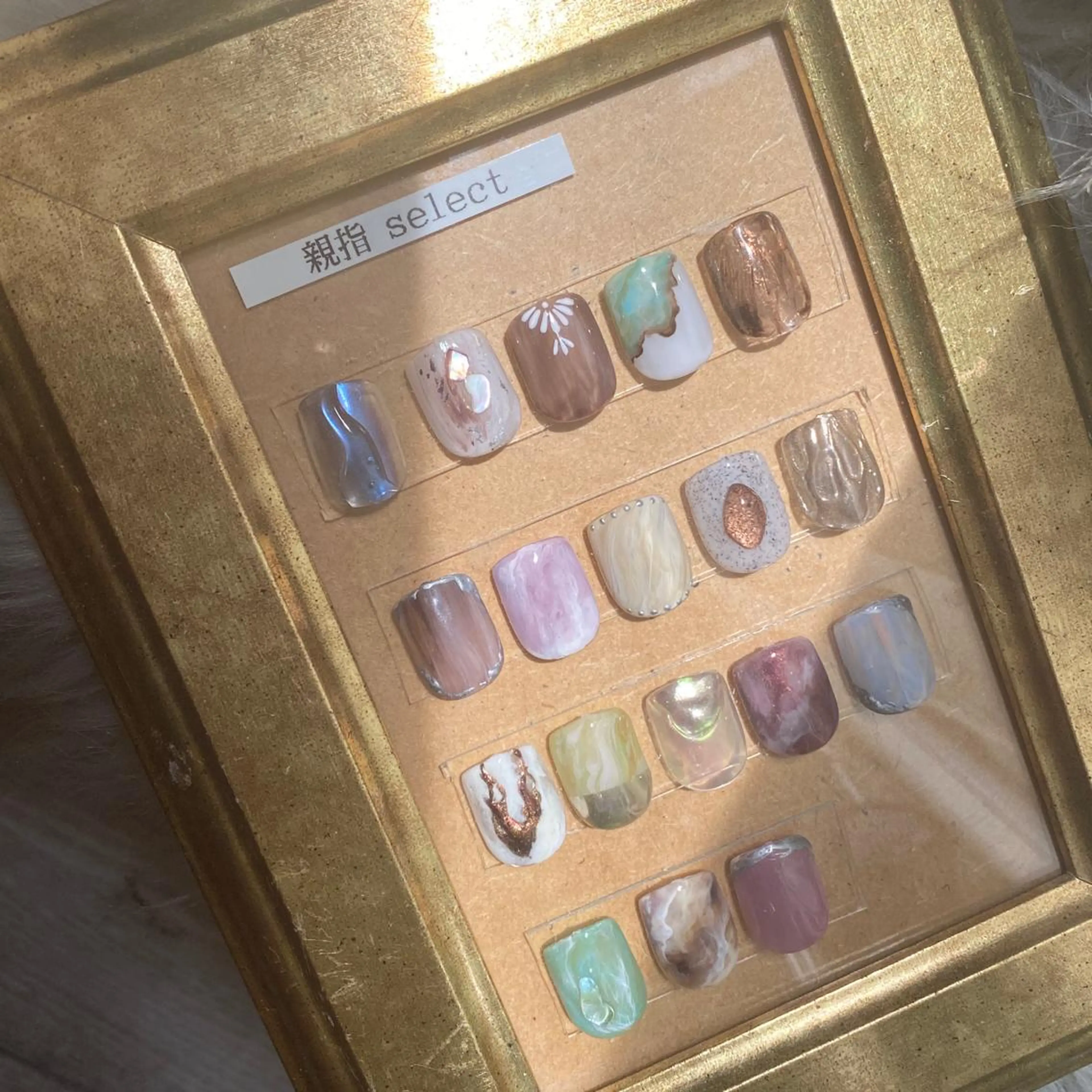 親指セレクトアート フットネイル☆ パラジェル取り扱い有☆の写真