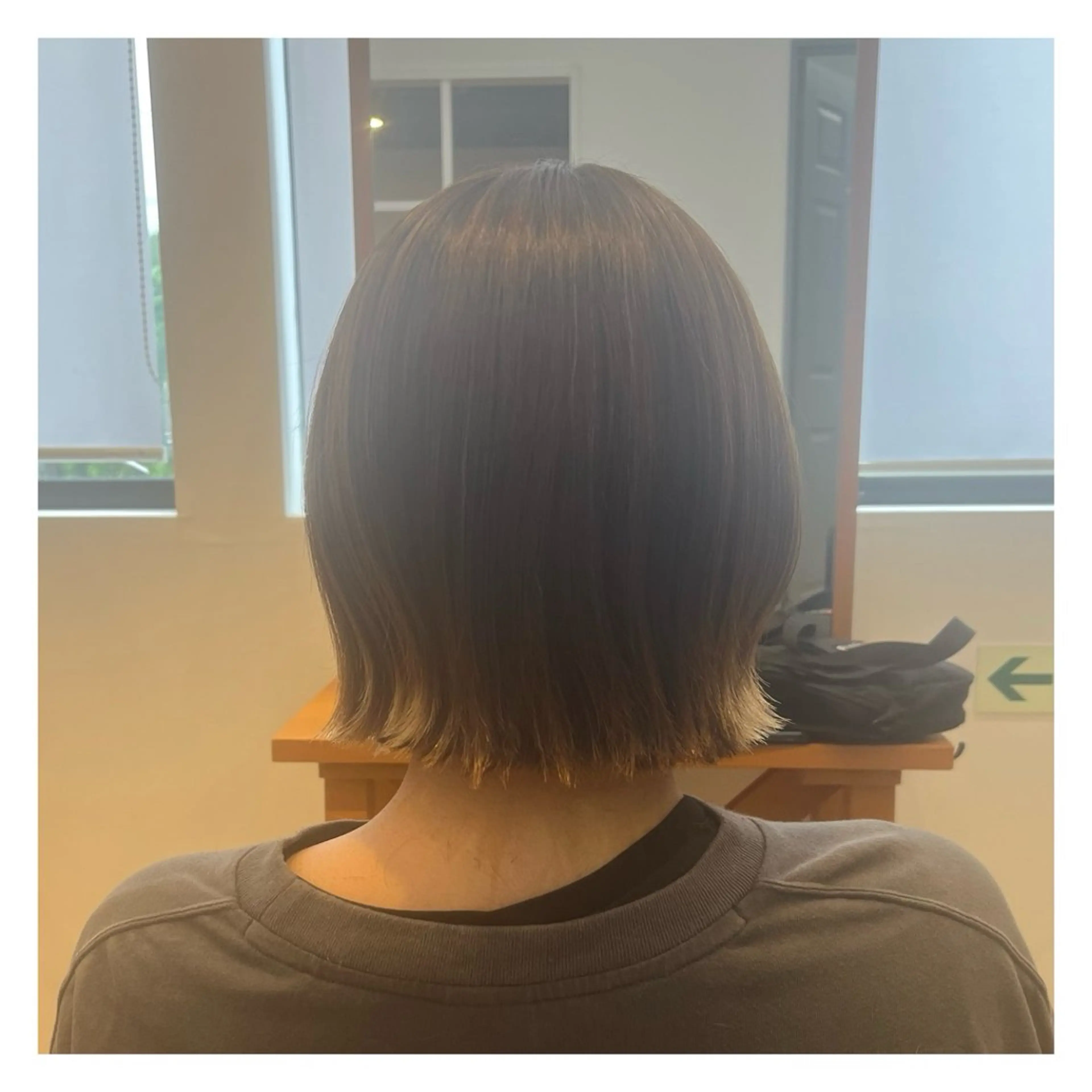 ミディアム 外ハネヘア 北上 春華のヘアスタイル