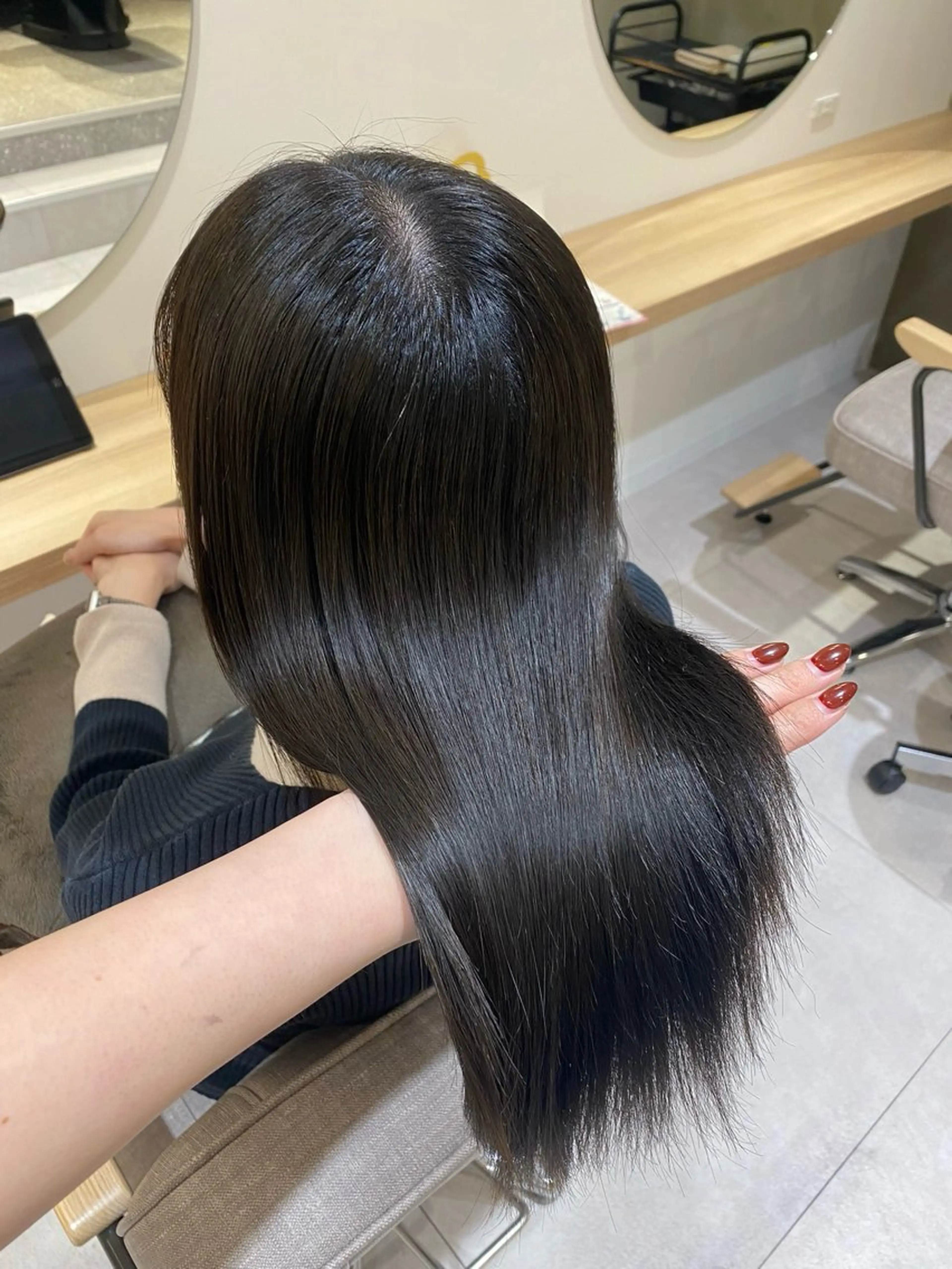 ロング カラー トリートメント 韓国ｶﾞｰﾘｰ 🎀ミスズ🩰のヘアスタイル