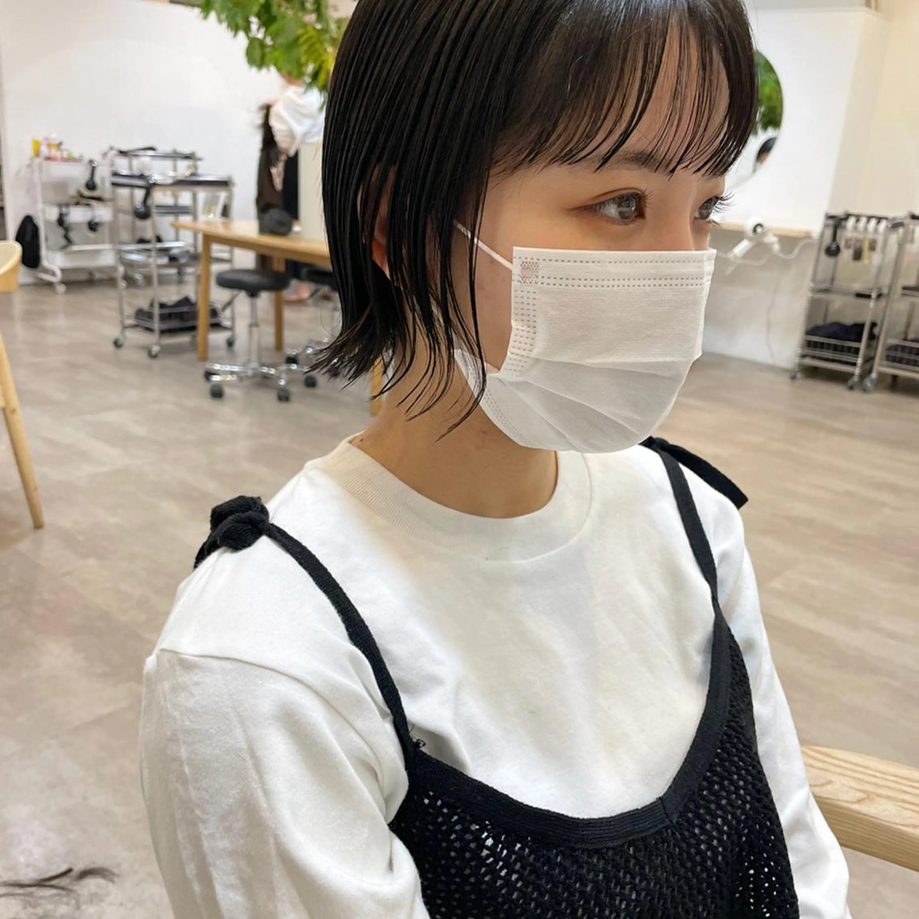 ショート 大迫 江梨のヘアスタイル