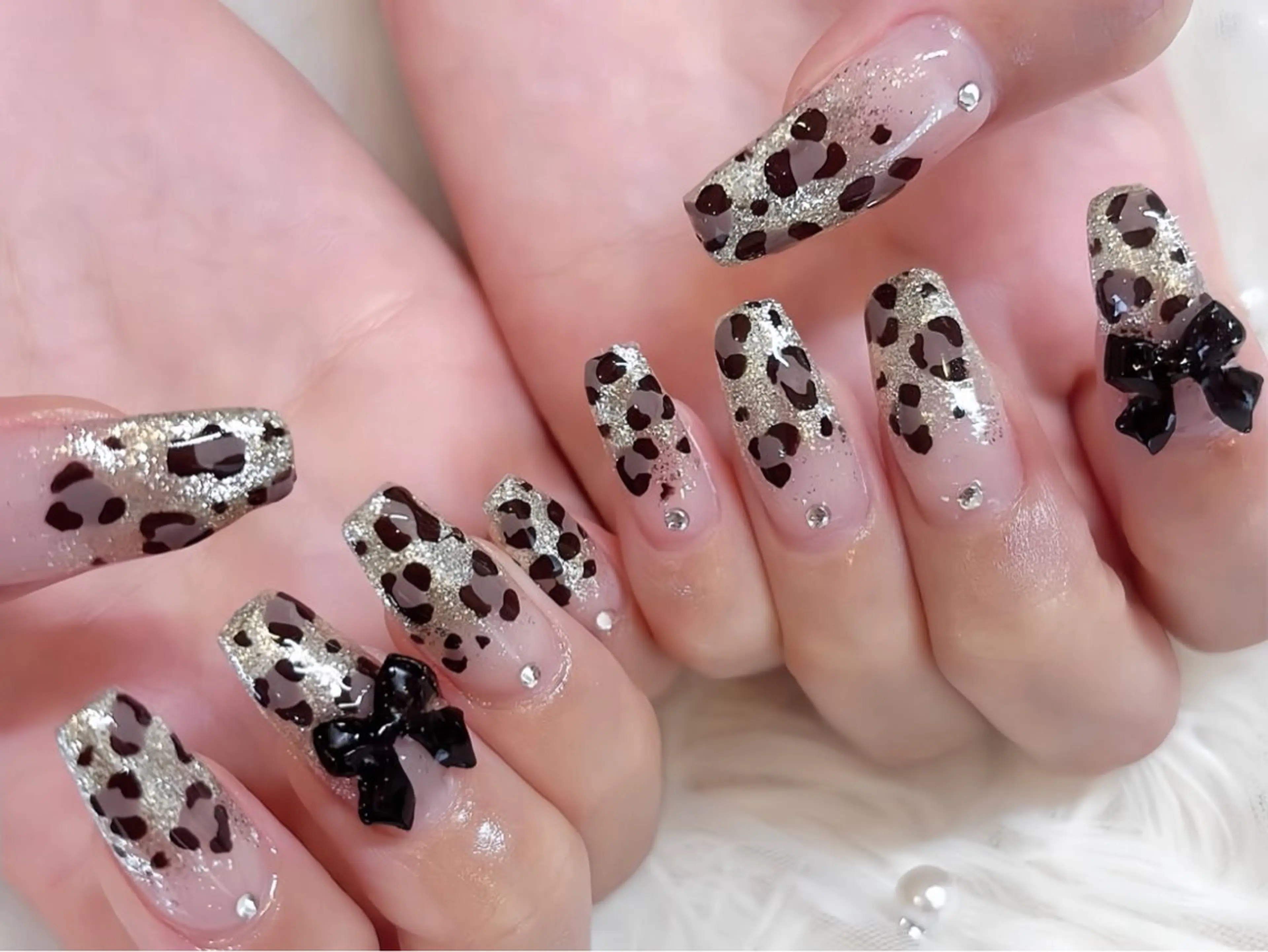 ネイル アートネイル フレンチネイル ジェルネイル 韓国ネイル ミラーネイル Rin Nail 新大久保店のネイルデザイン