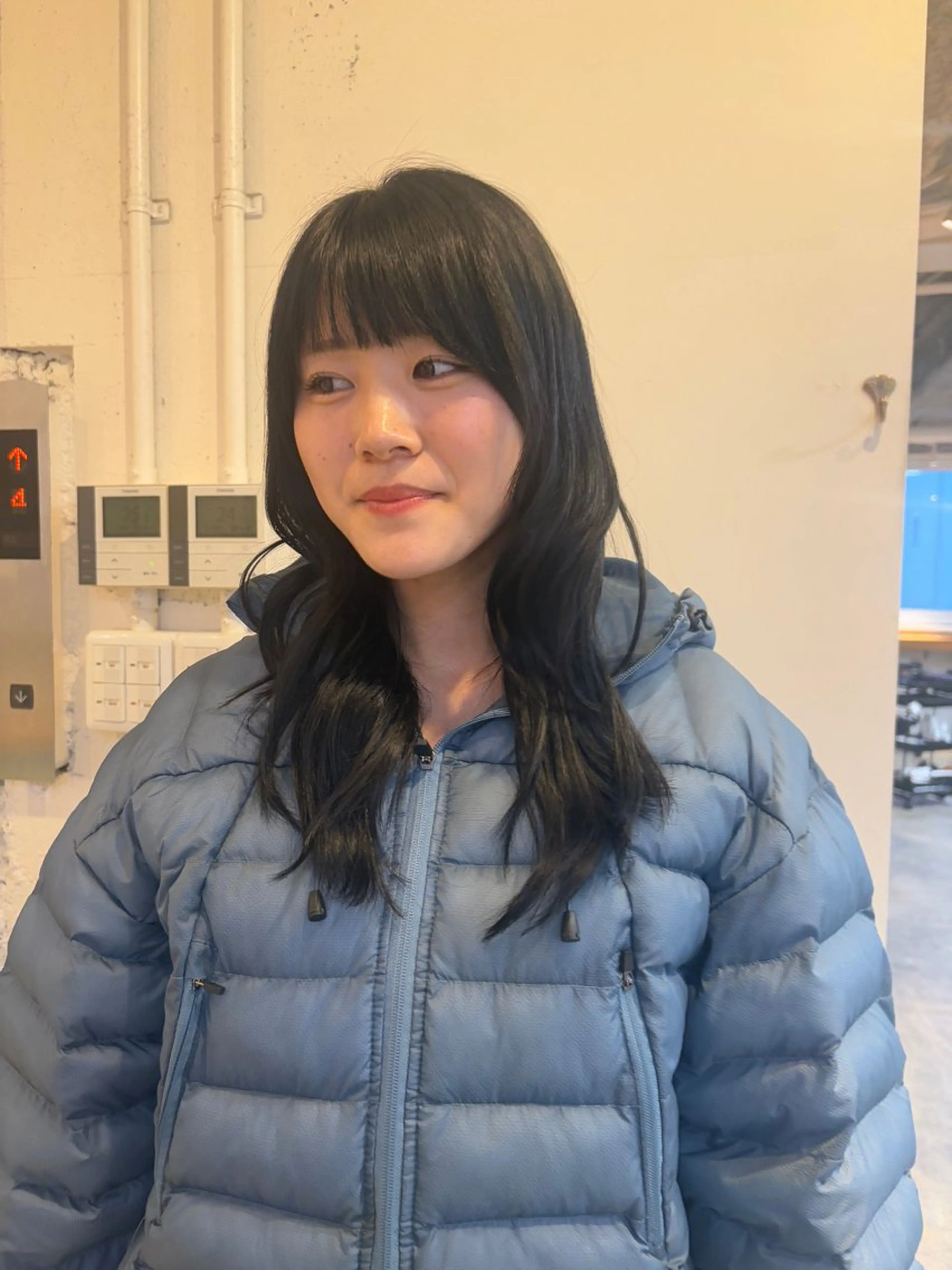 ミディアム カラー 韓国ヘア/wカラー レイヤー/RIN🎀のヘアスタイル