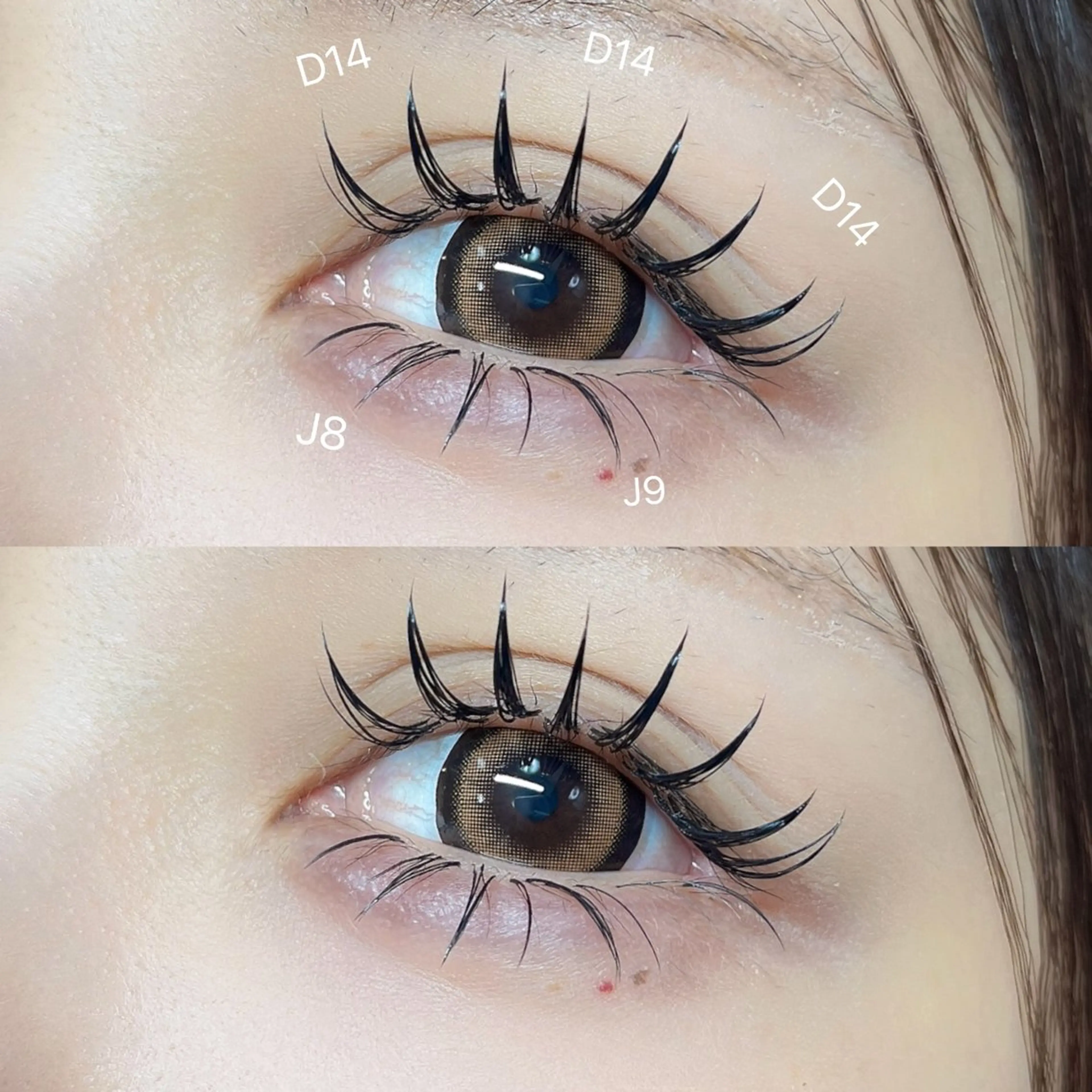 マツエク・マツパ Cutil . eyelash 🍊のマツエク・マツパデザイン