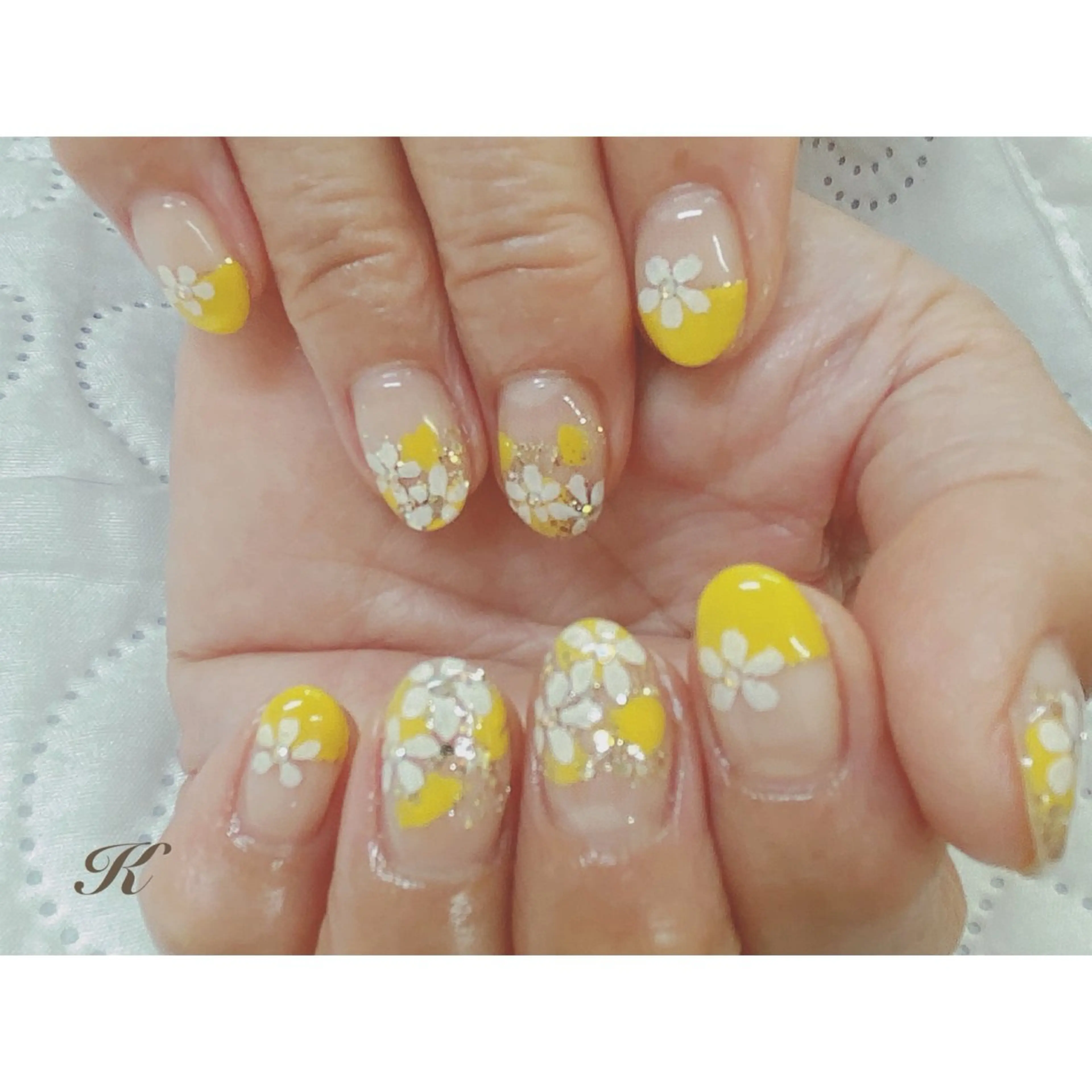 ネイル K. Rie minion 北浦和のネイルデザイン