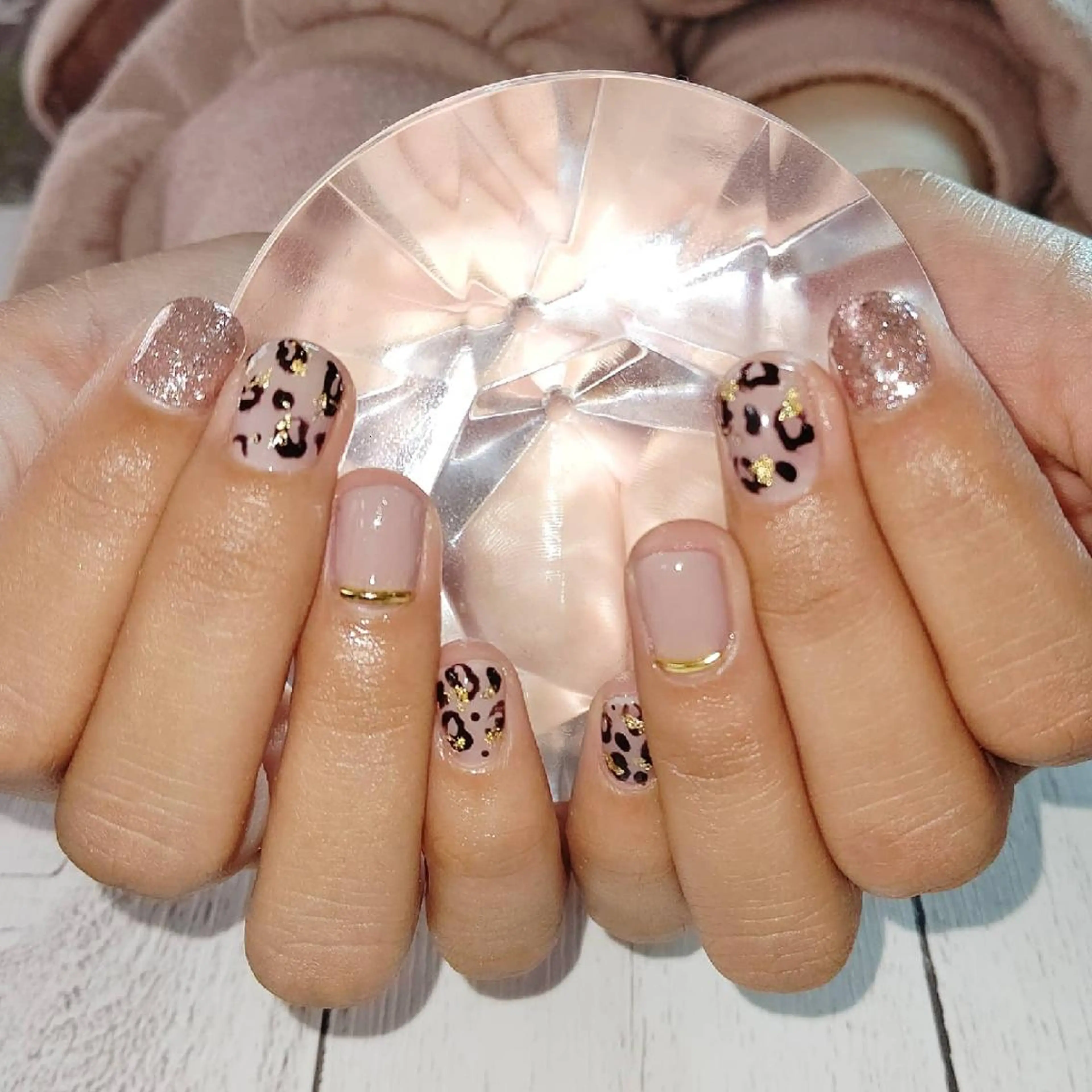 ネイル アニマル柄 フットネイル nail salon  nanaのネイルデザイン