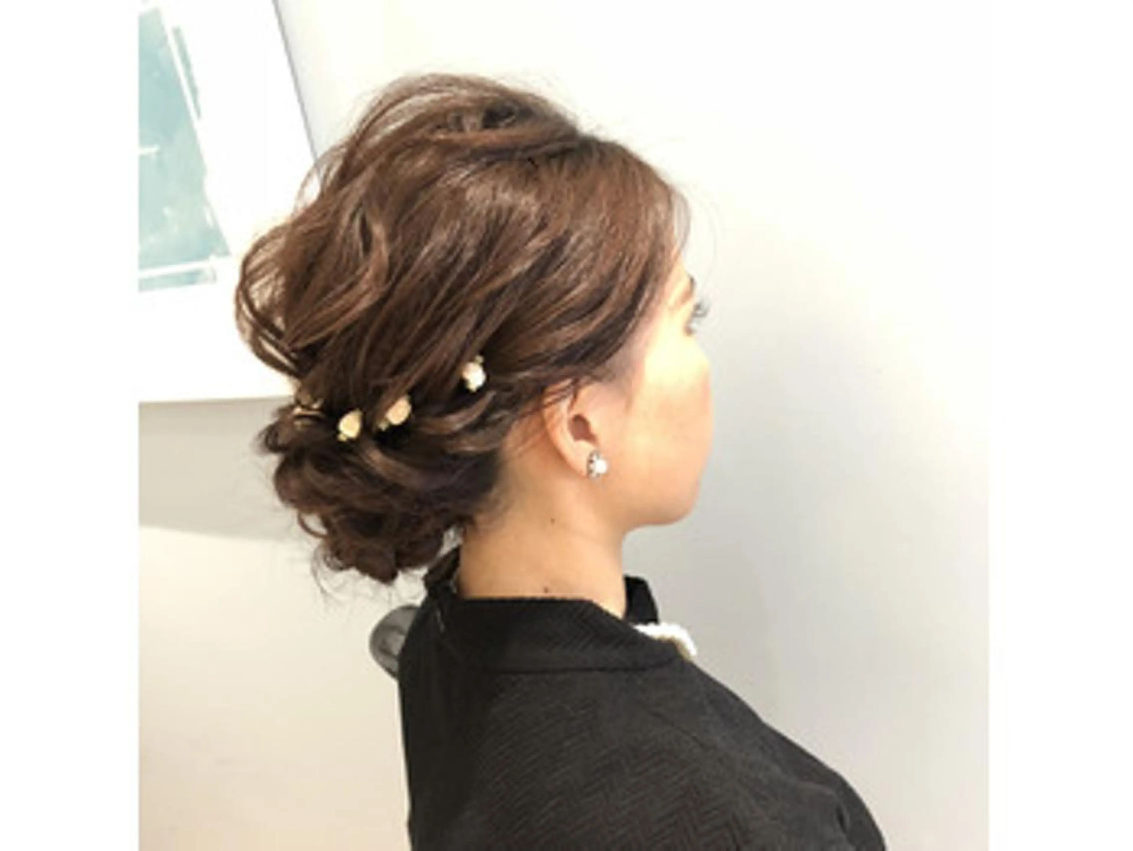 ミディアム カラー パーマ ヘアアレンジ amie 池袋西口店 【アミ】のヘアスタイル