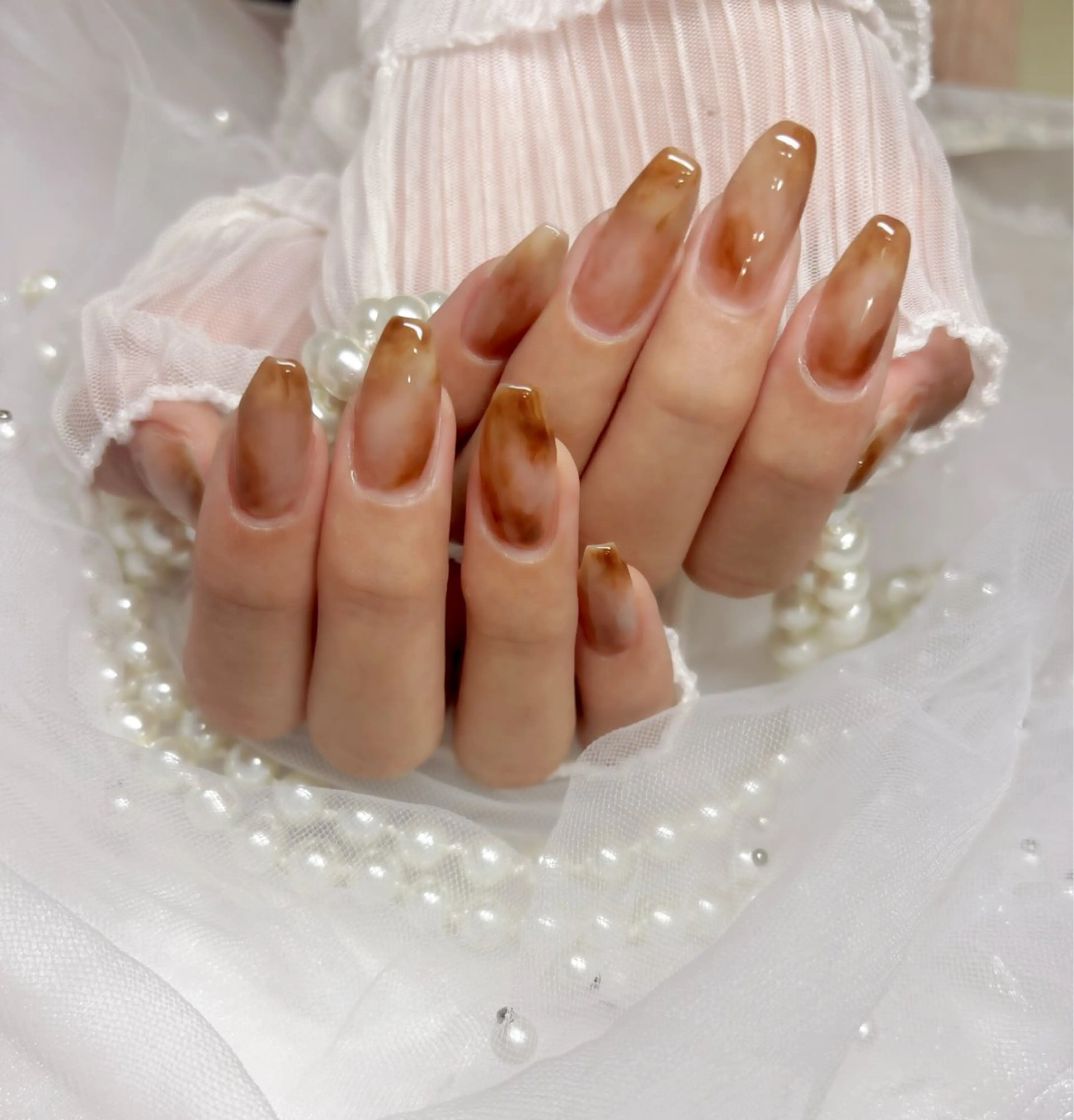 ネイル ニュアンスネイル ハンドネイル Nail Salon macherieのネイルデザイン