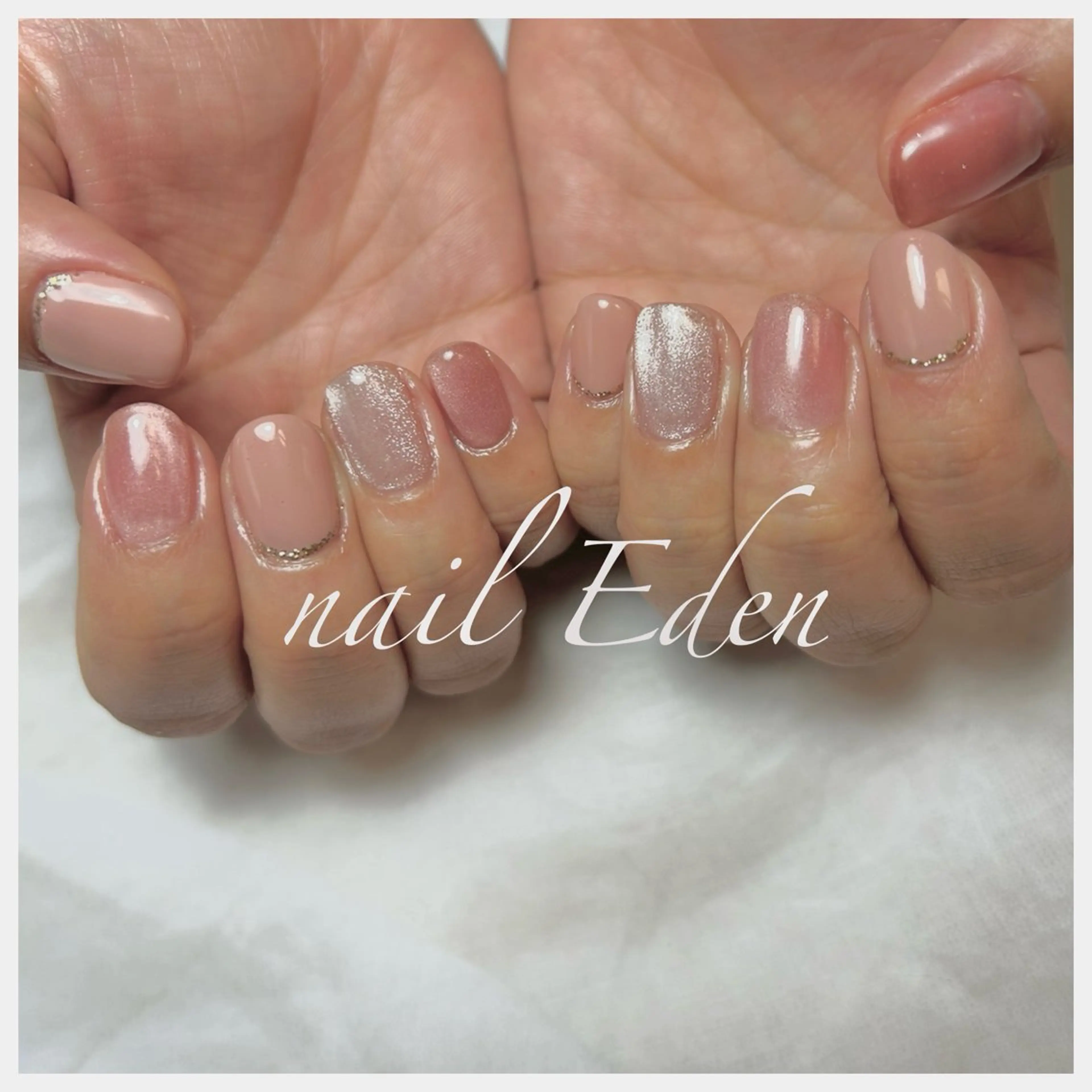 ネイル 持ち込み Eden ♾️のネイルデザイン