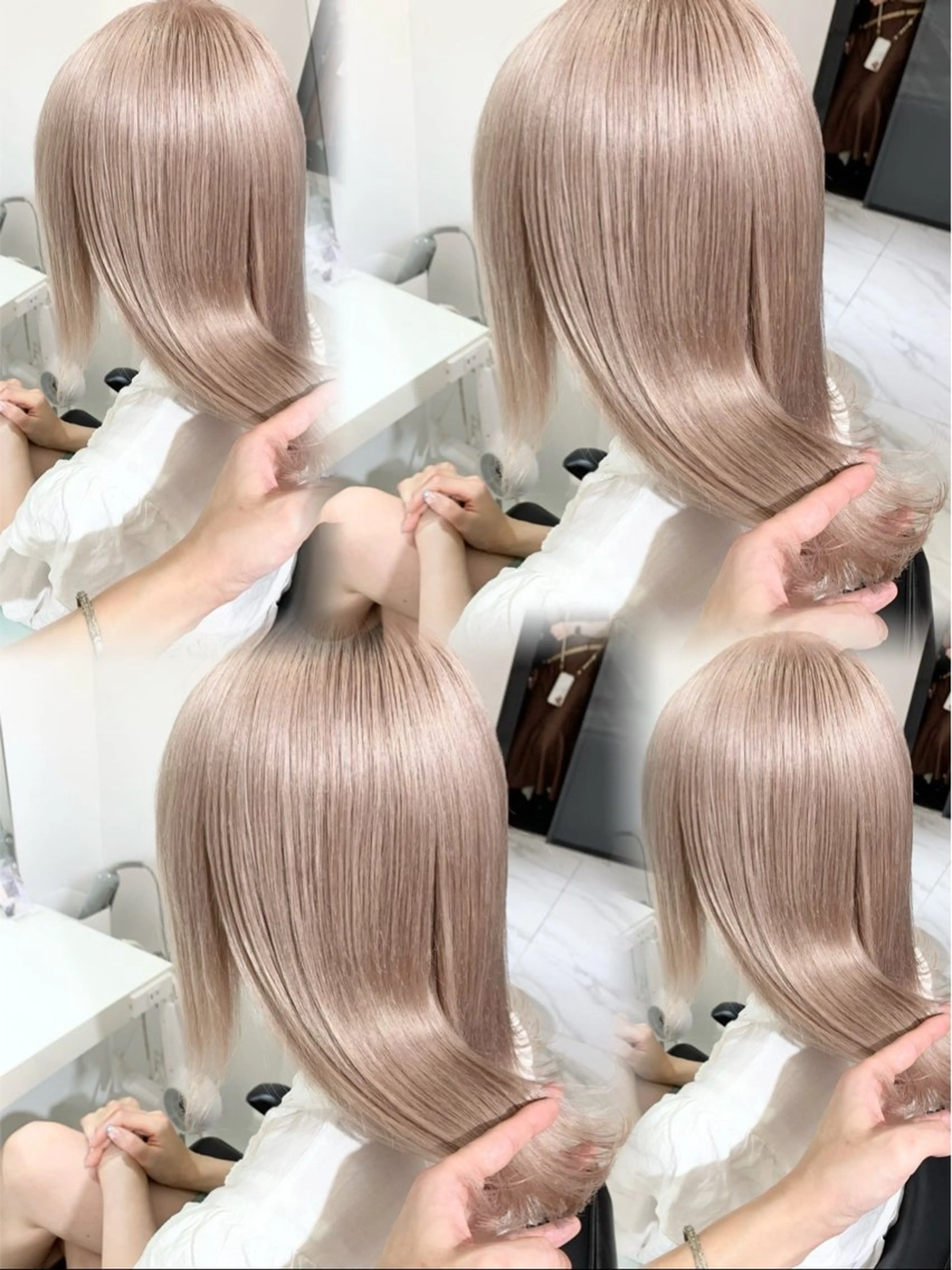 ミディアム カラー 及川 淳哉のヘアスタイル