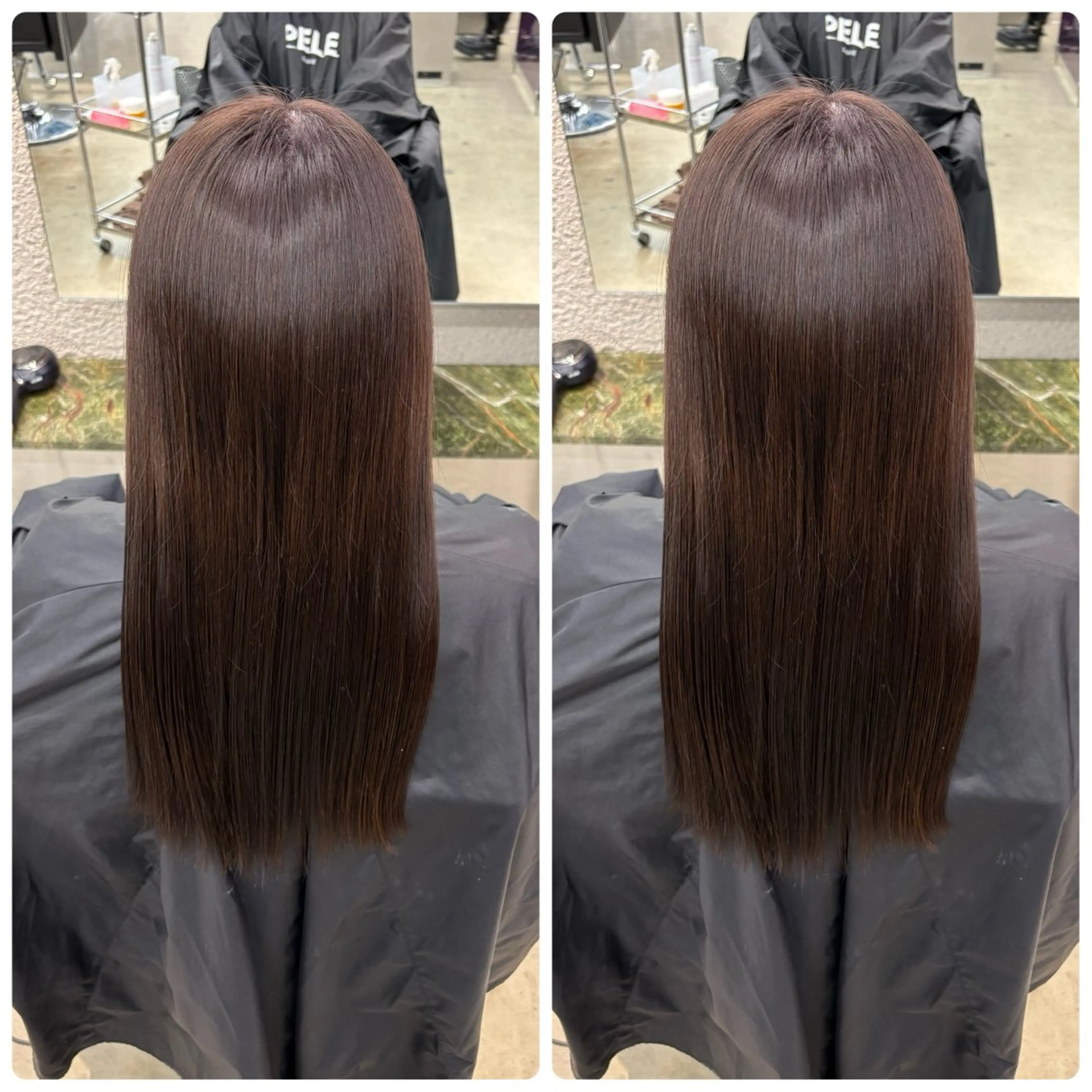 【当日予約可💖】透明感カラー🤎（ブリーチなし）➕補修トリートメント✨通常¥8500円→ミニモ限定4600円の写真