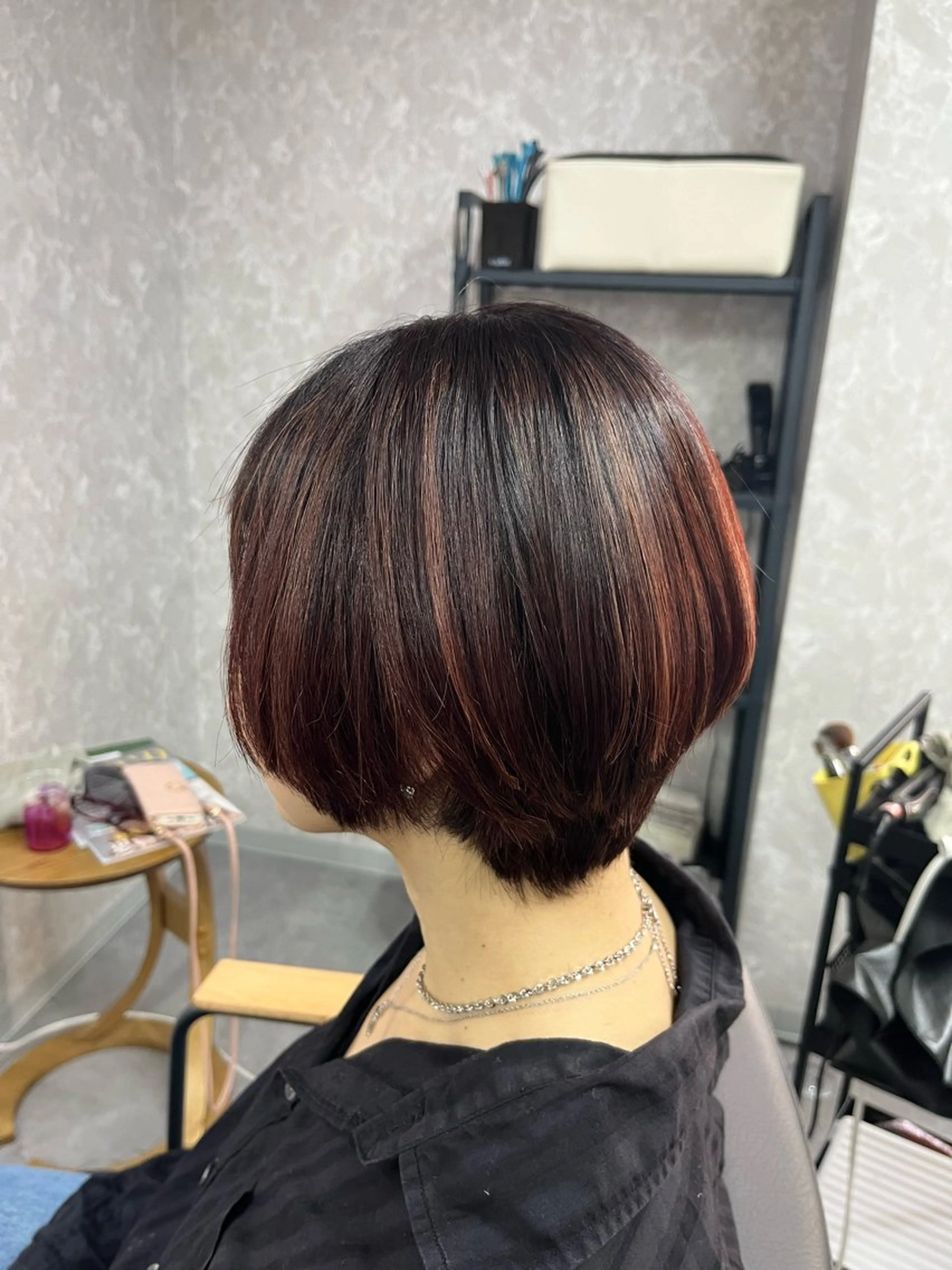 ショート ヘアカラー 池田 真衣のヘアスタイル
