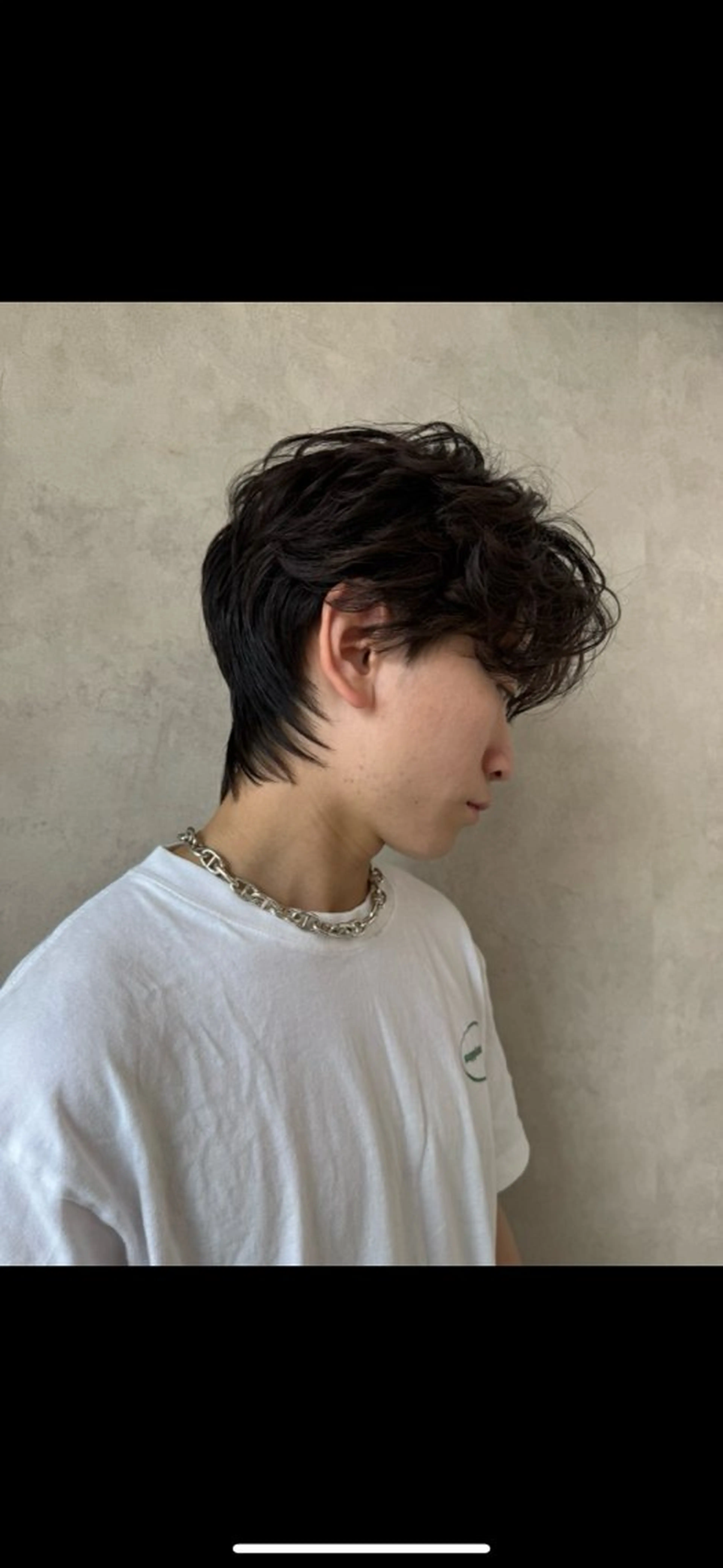 ショート メンズ カット パーマ/ハイトーン /吉田眞のヘアスタイル