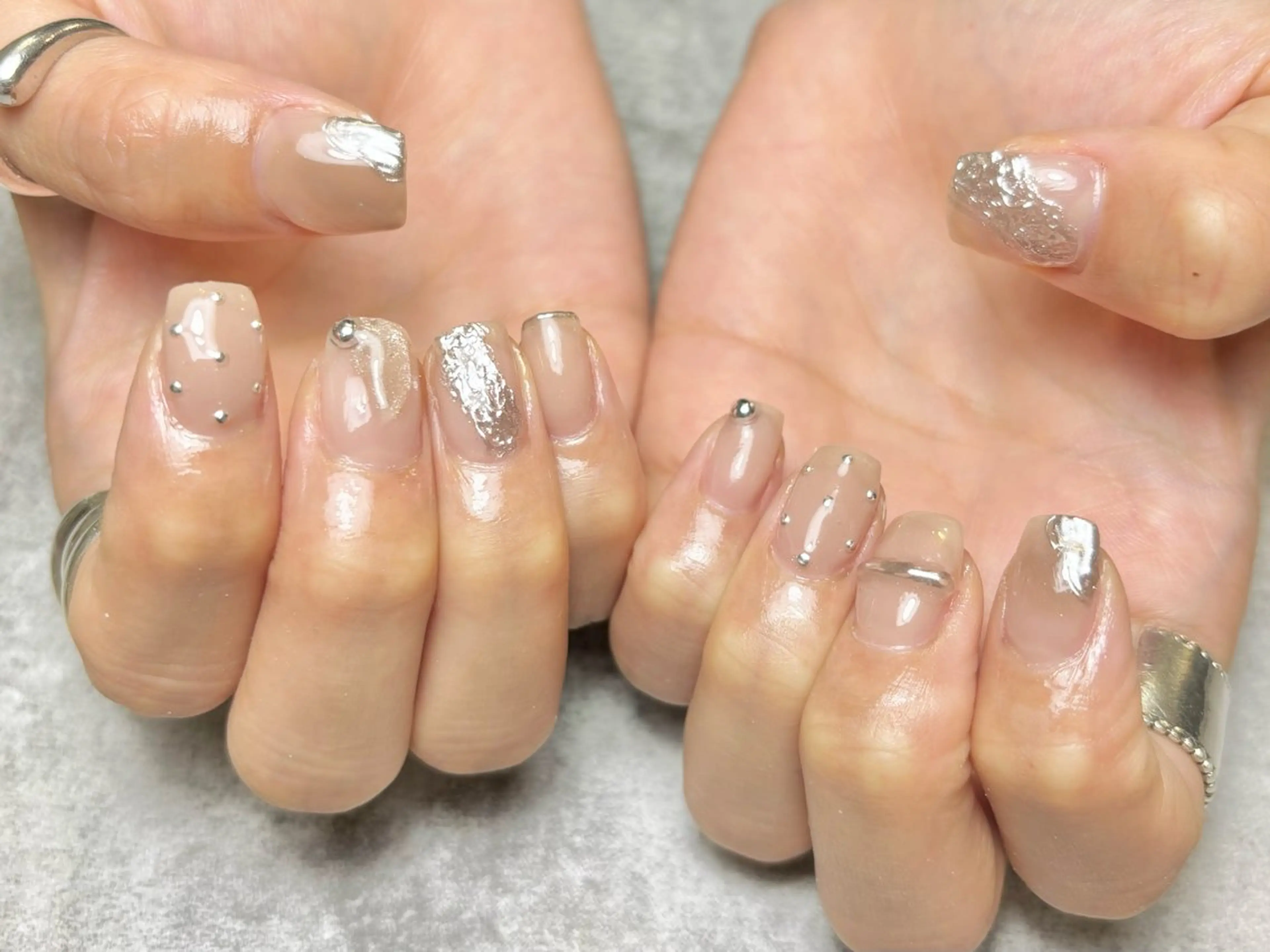 ネイル ハンドネイル charmant momokaのネイルデザイン