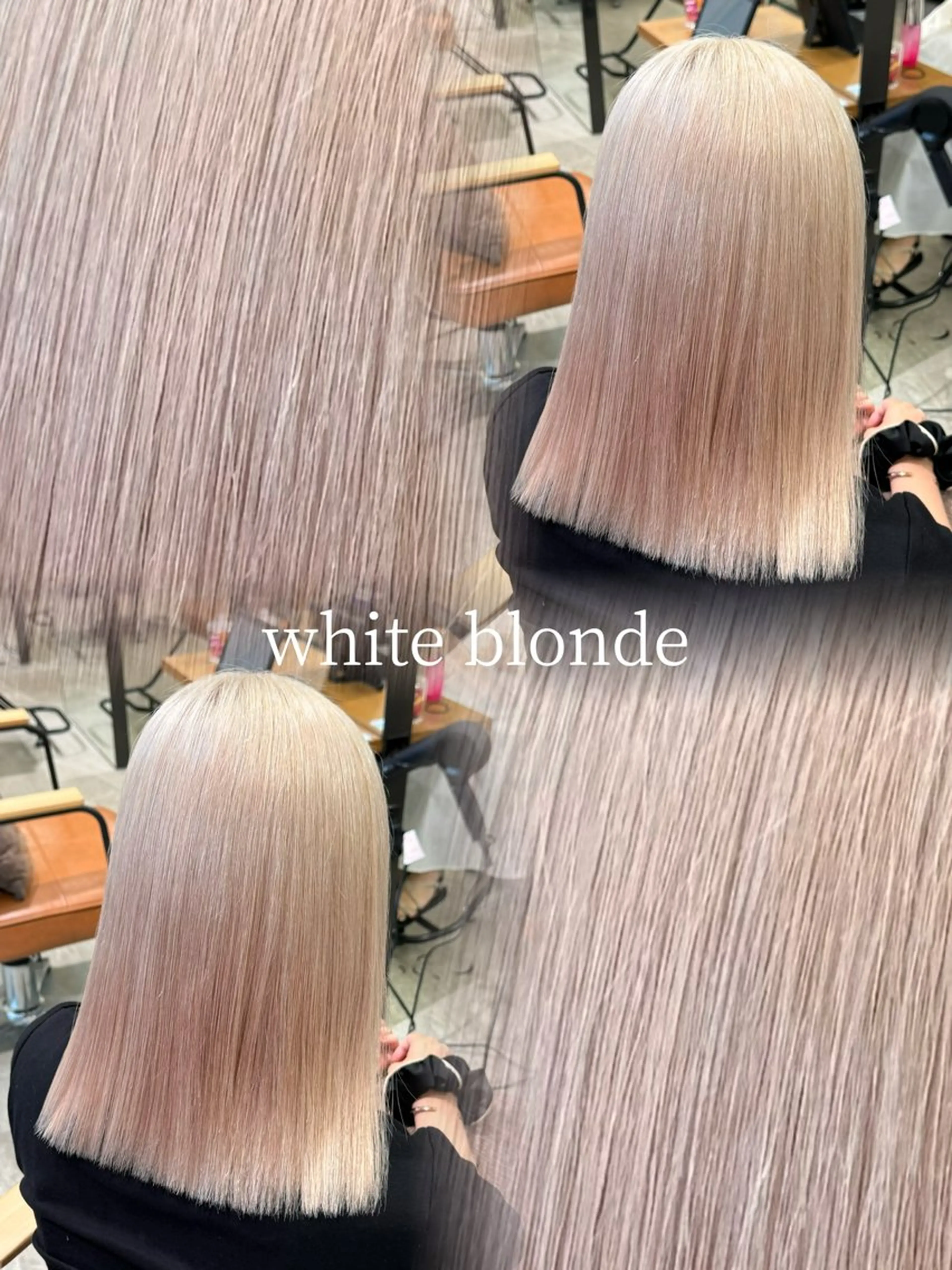 セミロング 銀座/前髪顔まわり/ 透明感カラー/danのヘアスタイル