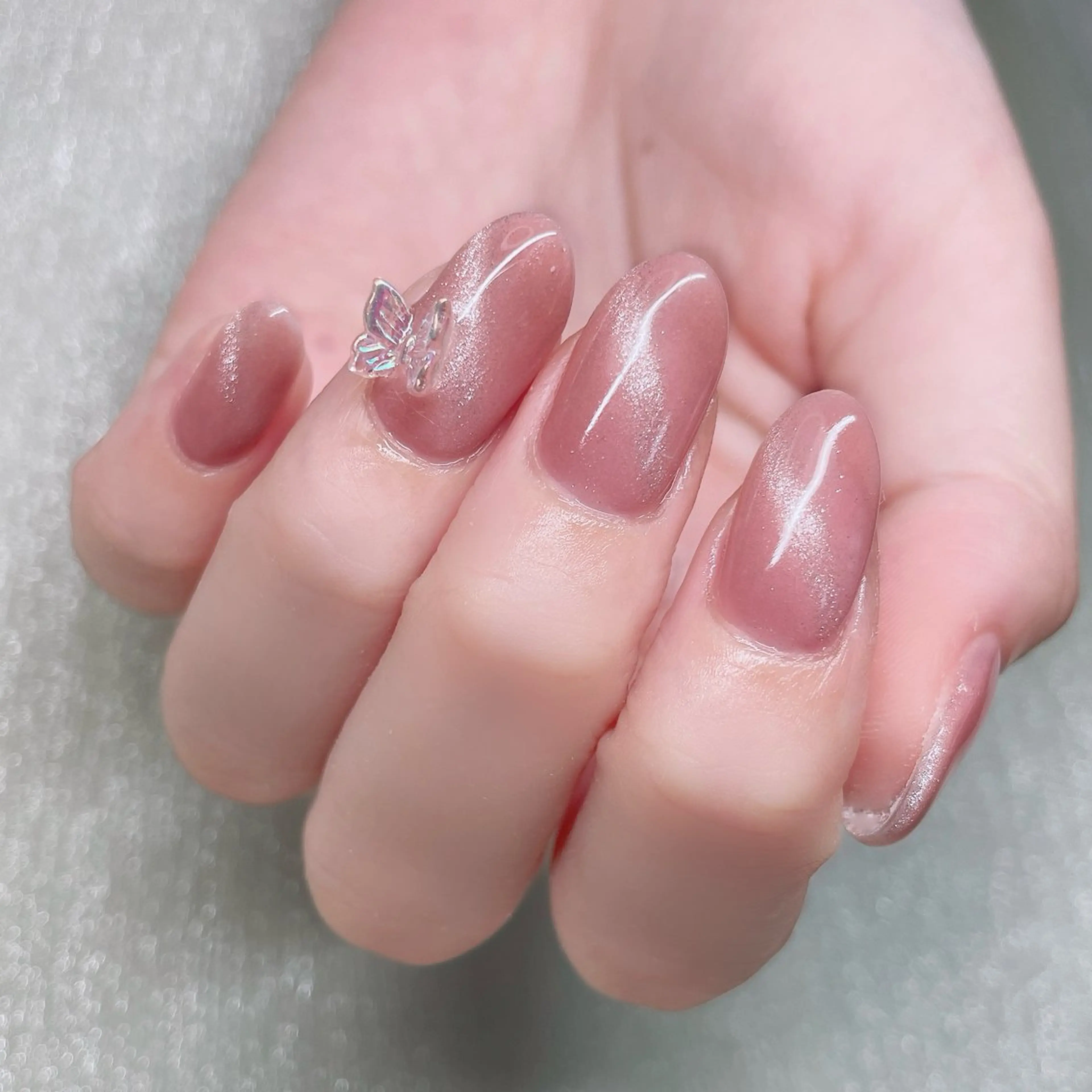 ネイル 長さ出し ハンドネイル Nailist suzuのネイルデザイン