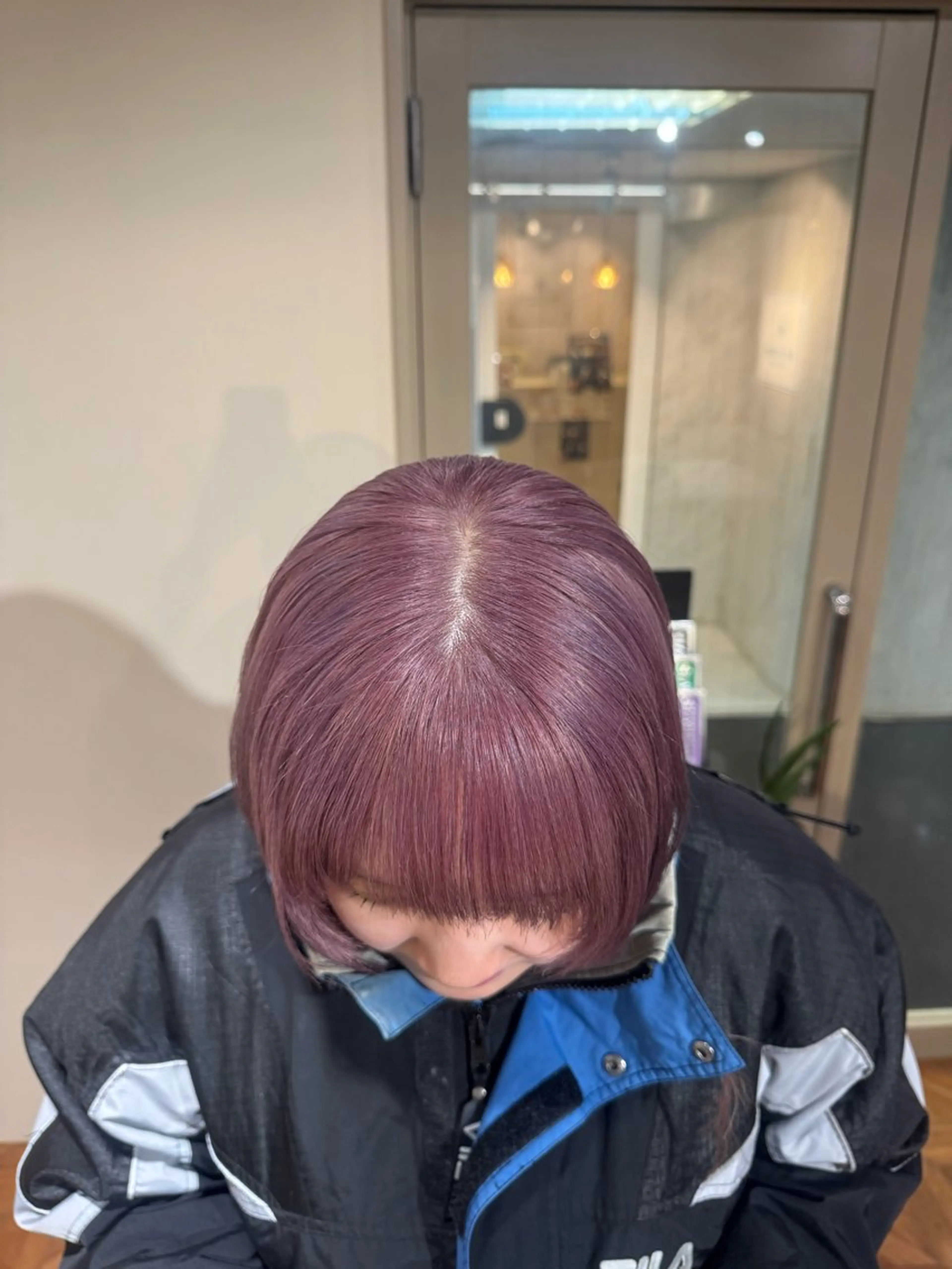 全頭ダブルカラー(ブリーチ)の写真