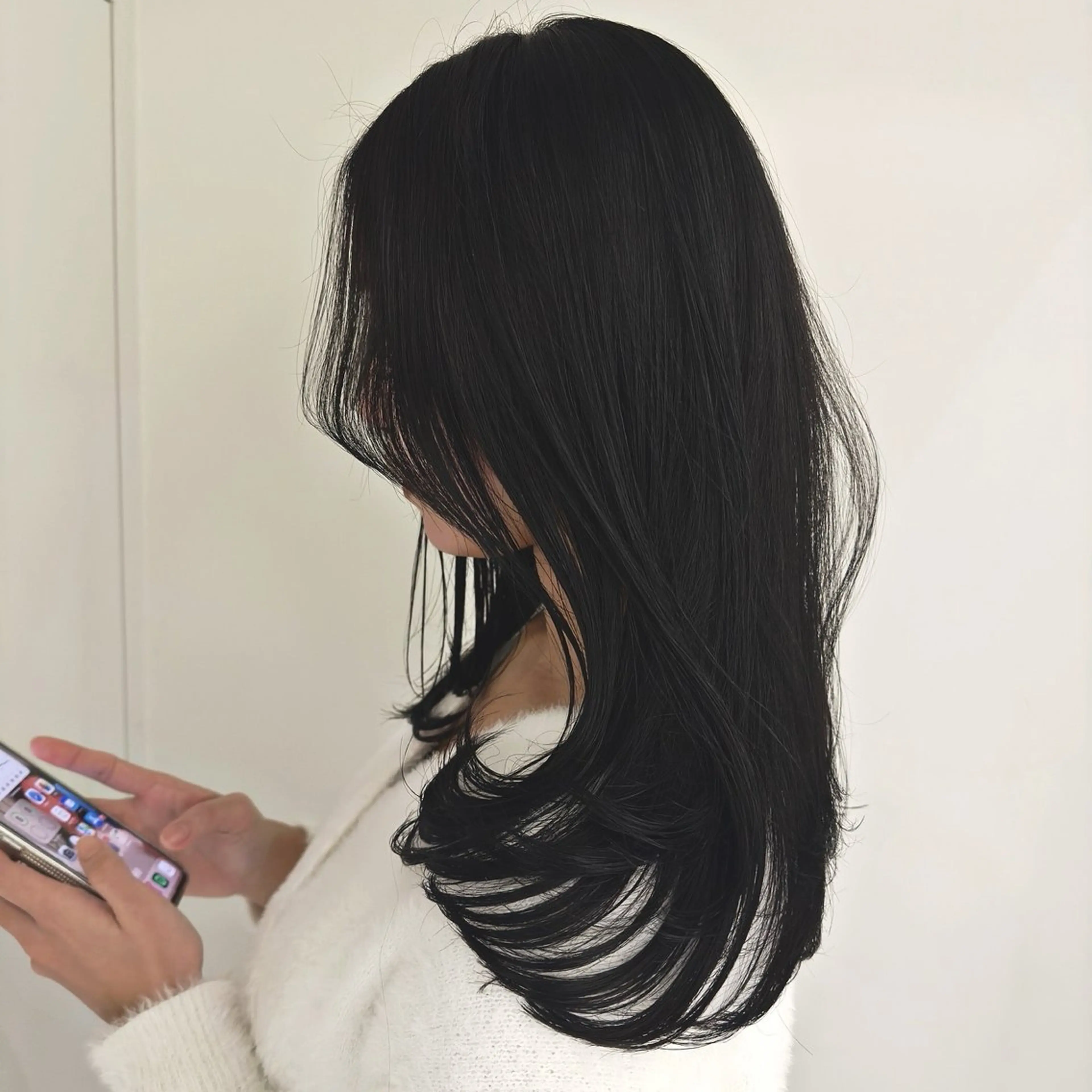 ロング カラー カット ヘアカラー トリートメント 表参道/似合わせ レイヤー/ryoのヘアスタイル