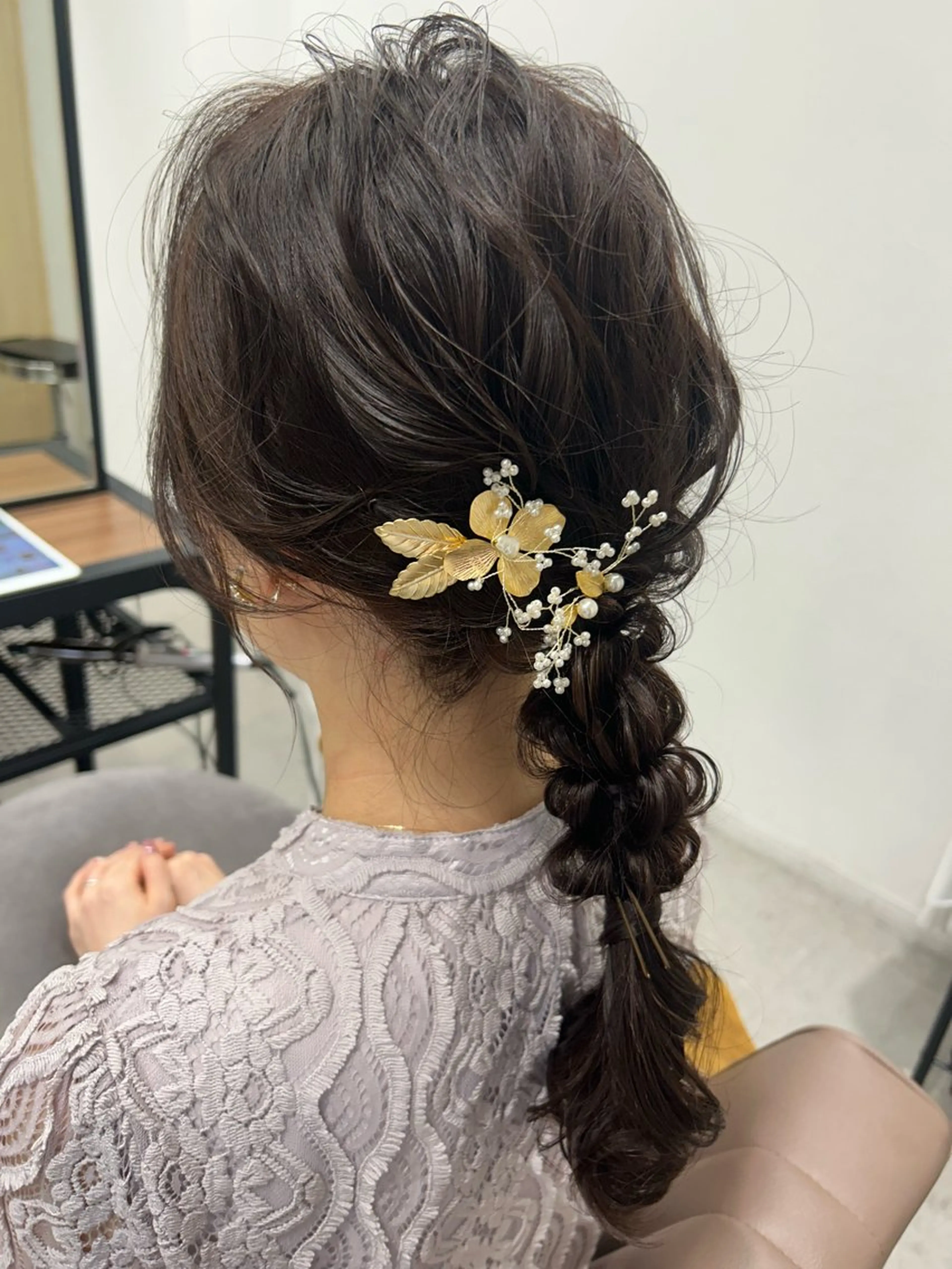 ロング ayu omochaのヘアスタイル