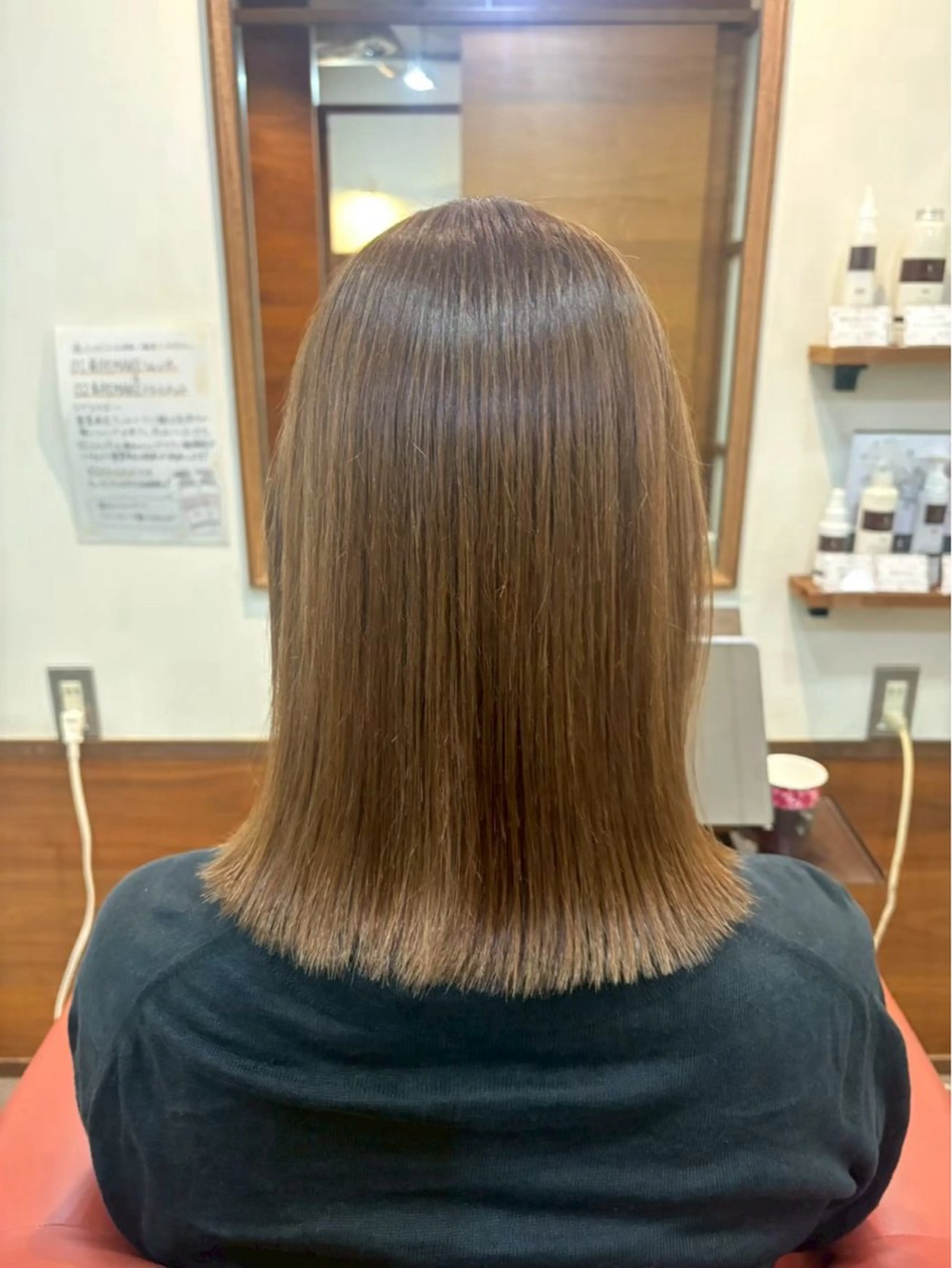 ミディアム 横浜関内ベテラン監修 0円カットモデル急募のヘアスタイル